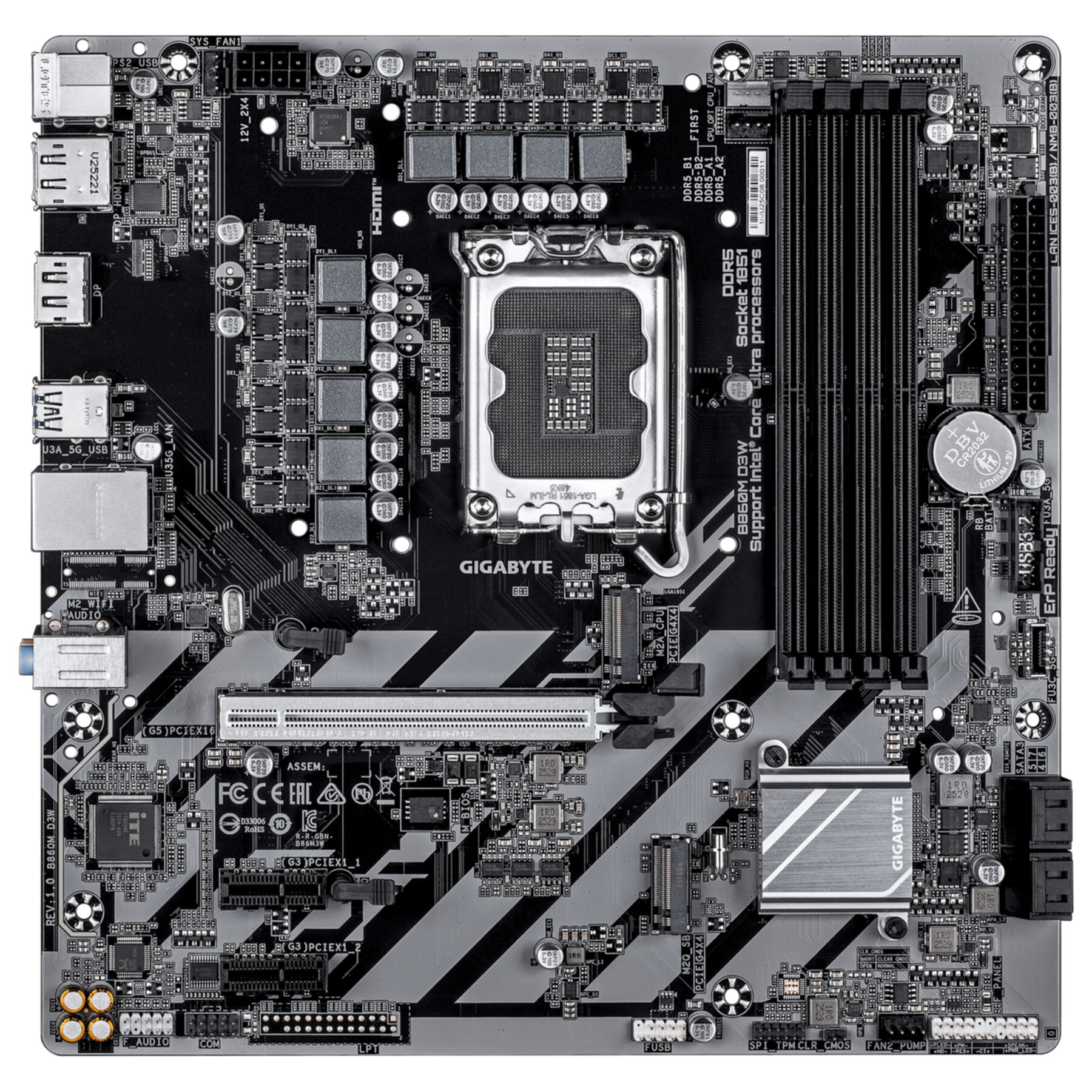 Gigabyte GA-B860M D3W (1851) (D) Gigabyte GA-B860M D3W (1851) (D)