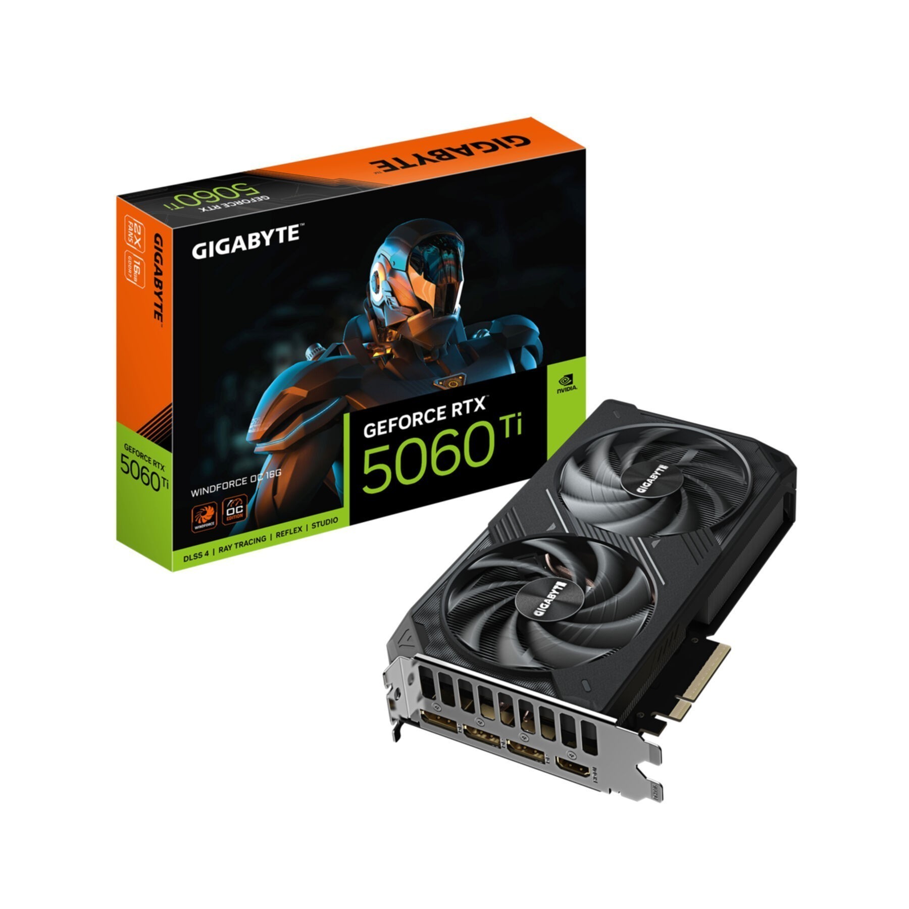 VGA Gigabyte GeForce® RTX 5060 TI 16GB Windforce OC VGA Gigabyte GeForce® RTX 5060 TI 16GB Windforce OC
