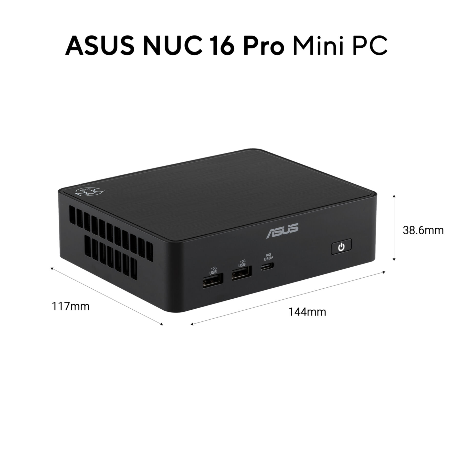 Asus NUC 16 PRO RNUC16GDKS76C4N2 Ultra X7 358H Grand Canyon (inklusive Gema) L10 Asus NUC 16 PRO RNUC16GDKS76C4N2 Ultra X7 358H Grand Canyon (inklusive Gema) L10