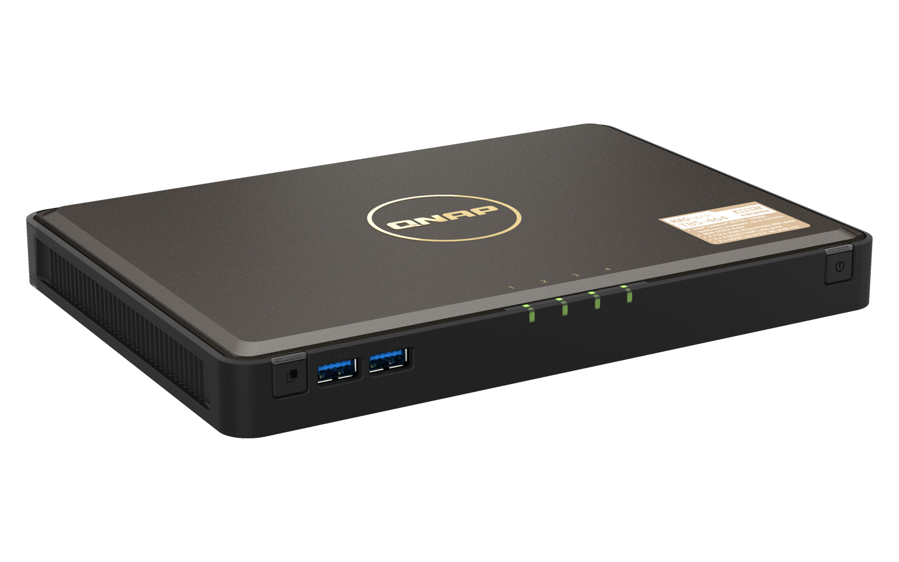 NAS Server QNAP TBS-464-8G 4-Bay NASbook NAS Server QNAP TBS-464-8G 4-Bay NASbook