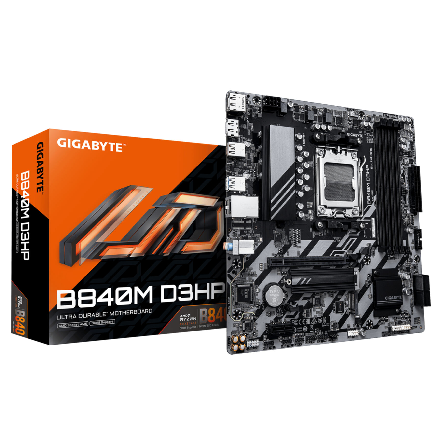 Gigabyte GA-B840M D3HP (AM5) (D) Gigabyte GA-B840M D3HP (AM5) (D)