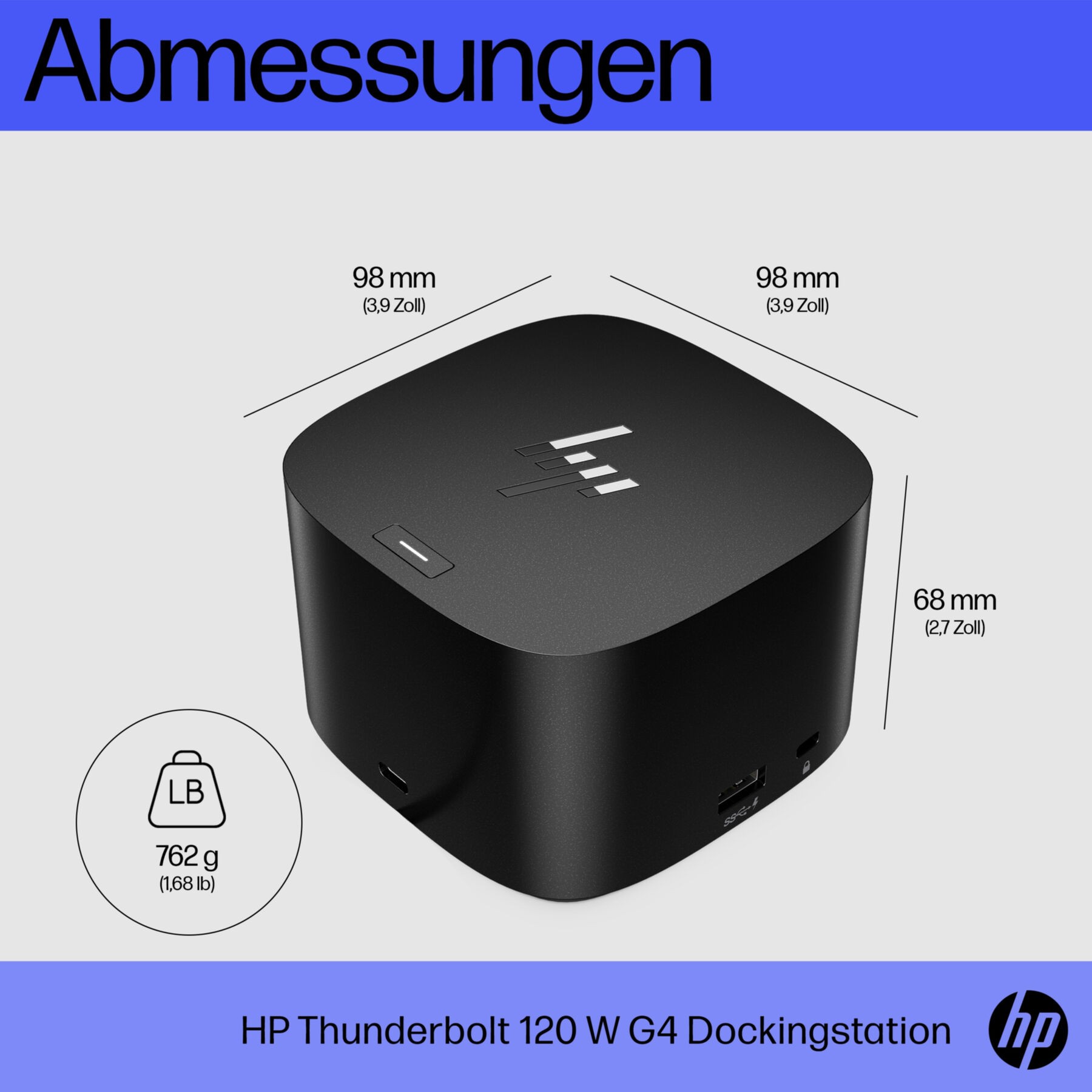 HP Thunderbolt Dock G4 Docking Station 4J0A2AA#ABB HP Thunderbolt Dock G4 Docking Station 4J0A2AA#ABB