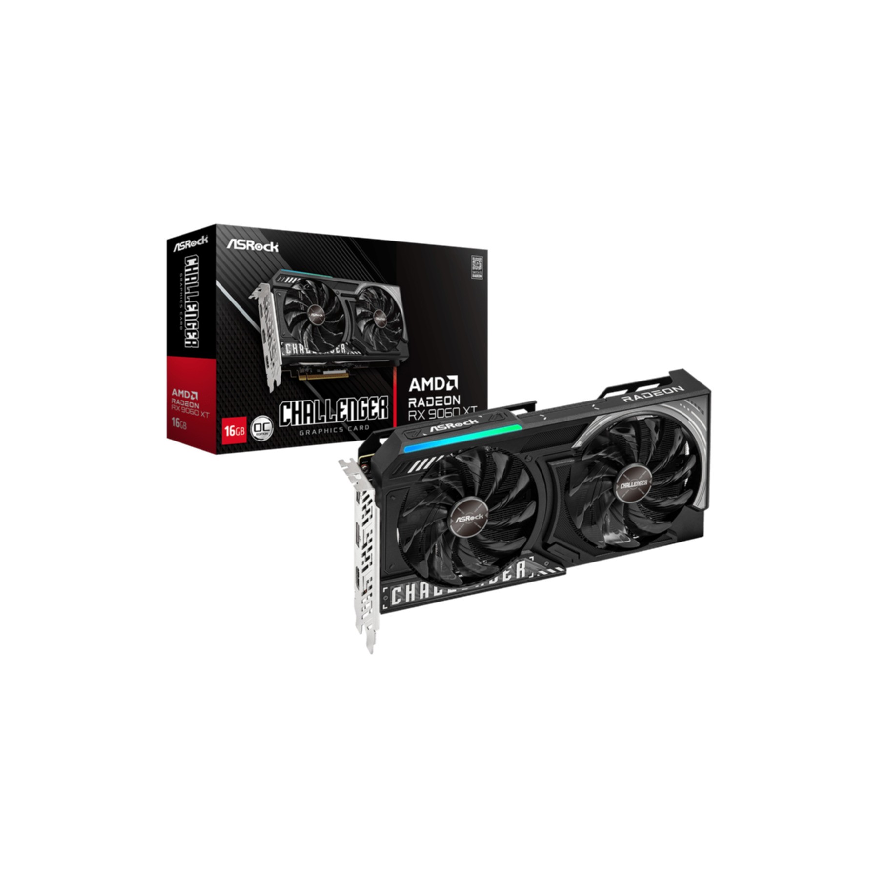 VGA ASRock Radeon RX 9060 XT 16GB Challenger OC VGA ASRock Radeon RX 9060 XT 16GB Challenger OC