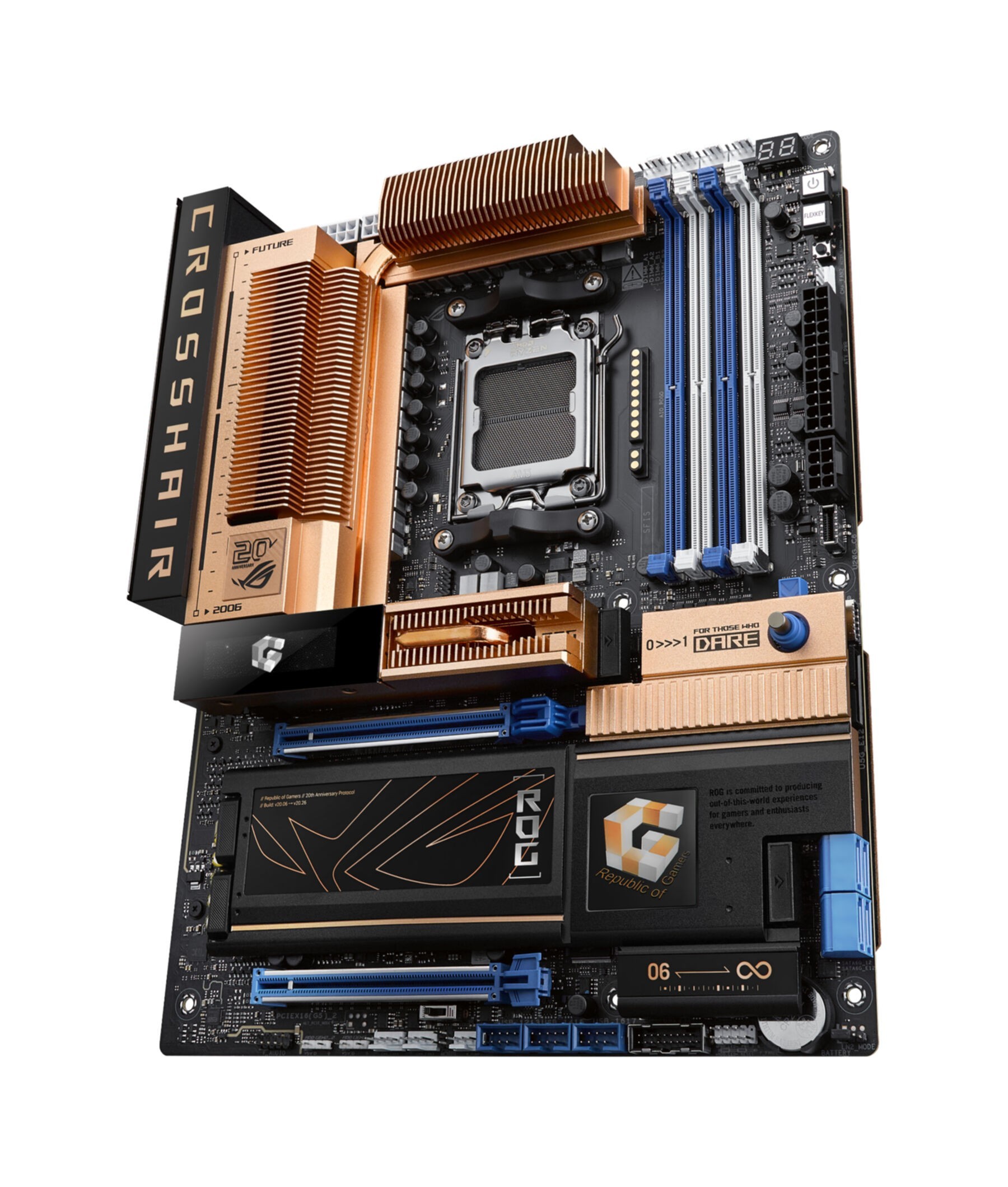 ASUS ROG CROSSHAIR 2006 (X870) (AM5) (D) ASUS ROG CROSSHAIR 2006 (X870) (AM5) (D)