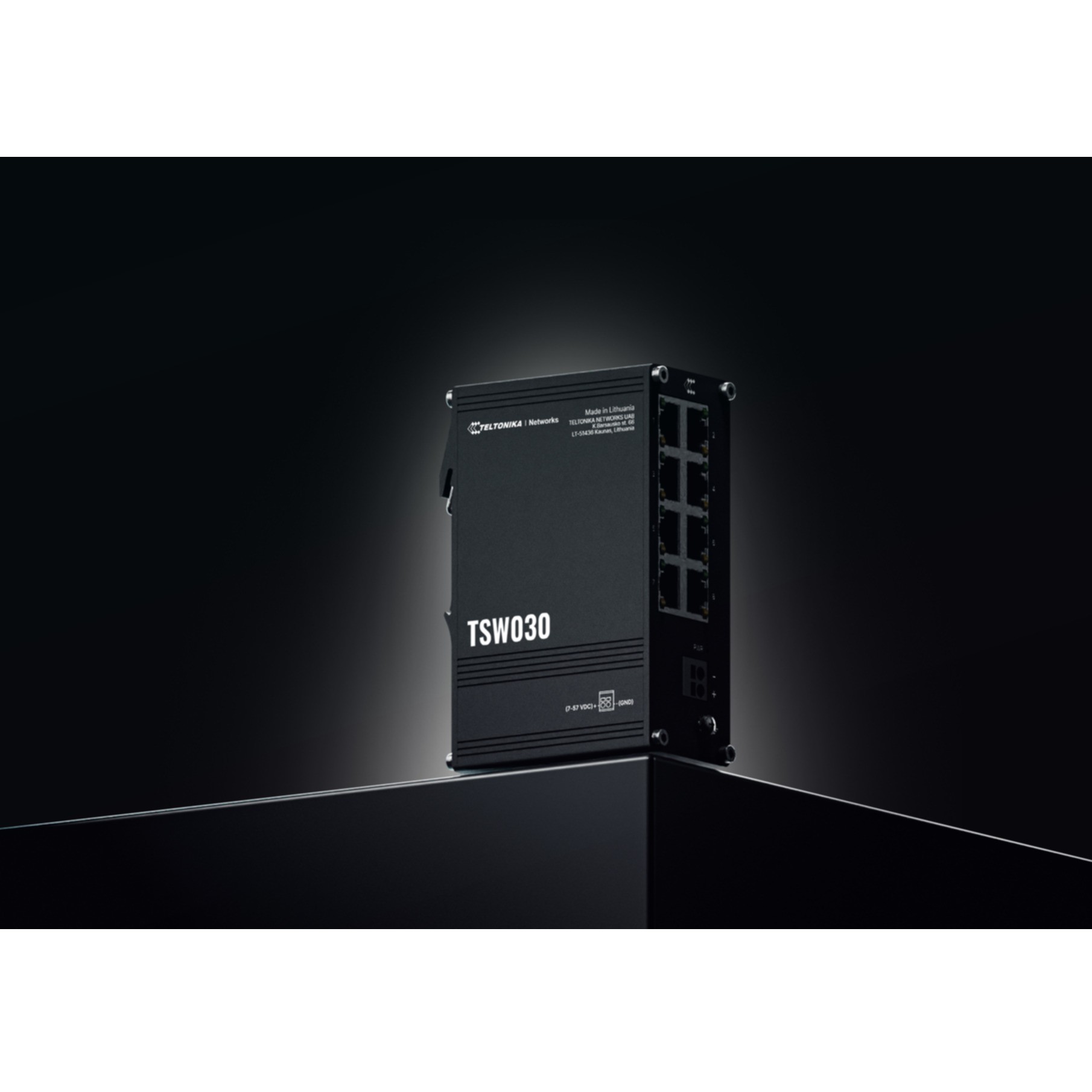 Teltonika TSW030 Unmanaged Ethernet-Switch 8x100 Mbps Teltonika TSW030 Unmanaged Ethernet-Switch 8x100 Mbps