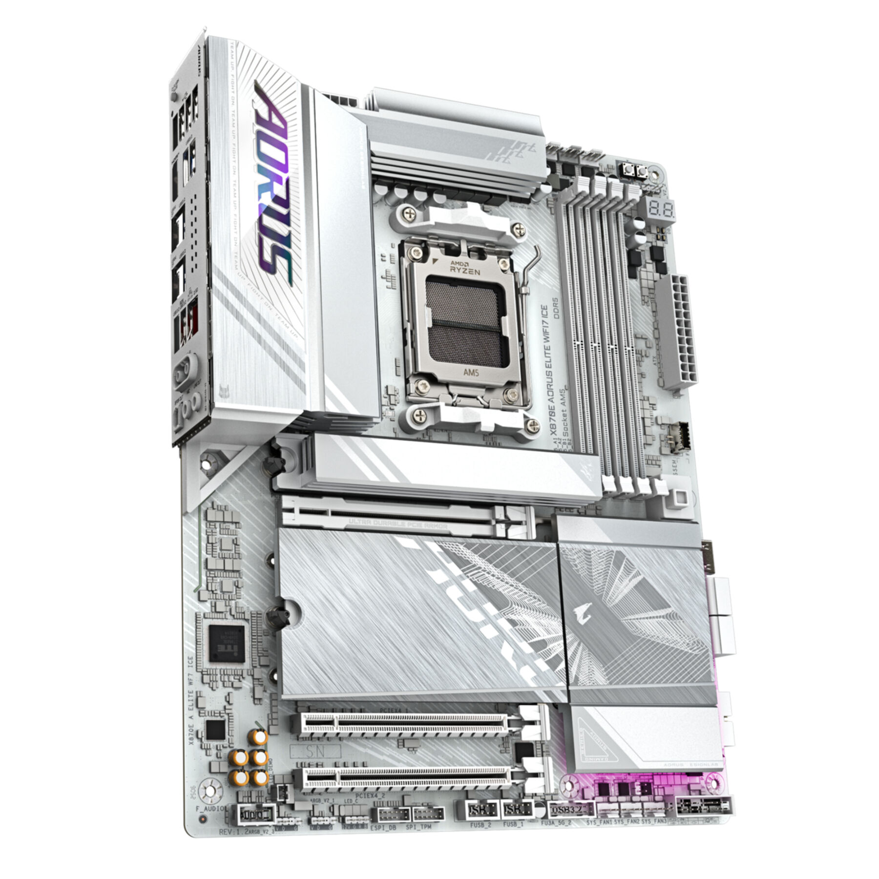 Gigabyte GA-X870E A ELITE WIFI7 ICE (AM5) (D) Gigabyte GA-X870E A ELITE WIFI7 ICE (AM5) (D)