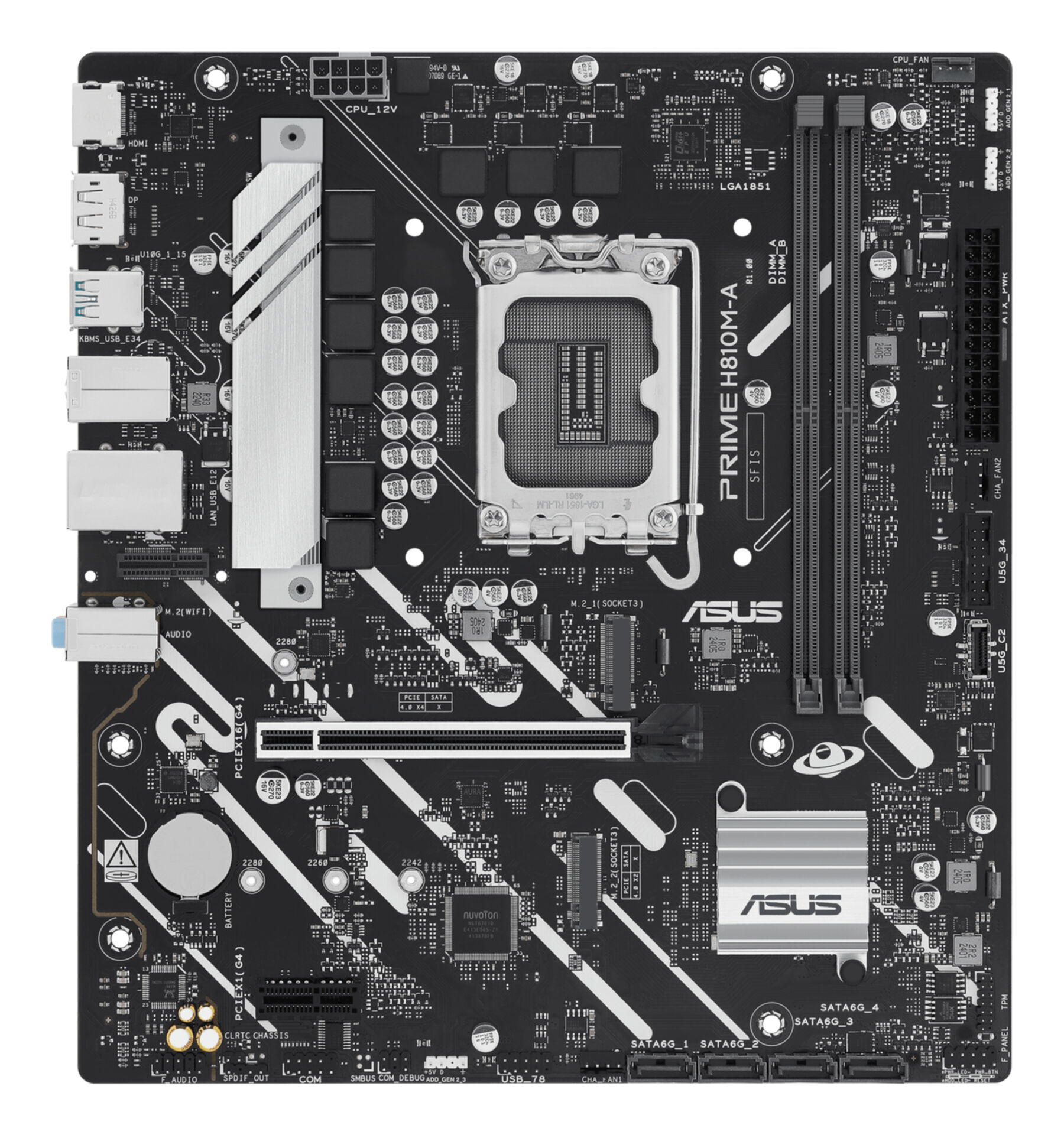 ASUS PRIME H810M-A CSM (1851) (D) ASUS PRIME H810M-A CSM (1851) (D)