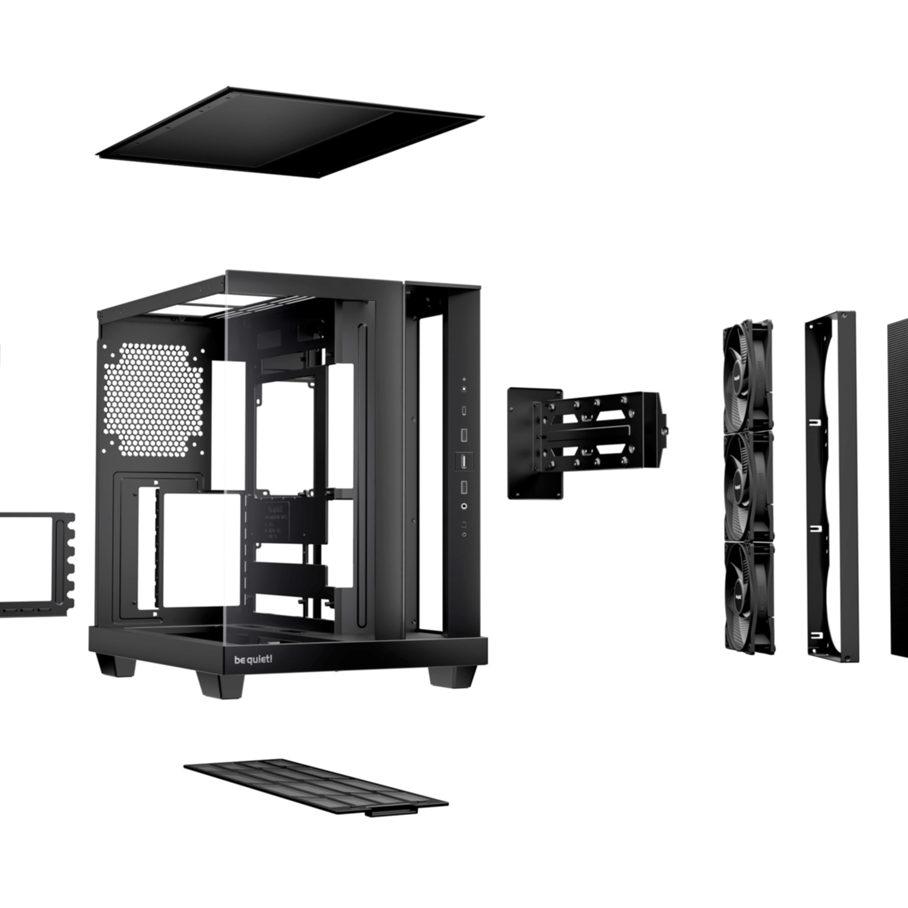 PC- Gehäuse BeQuiet Light Base 500 schwarz
