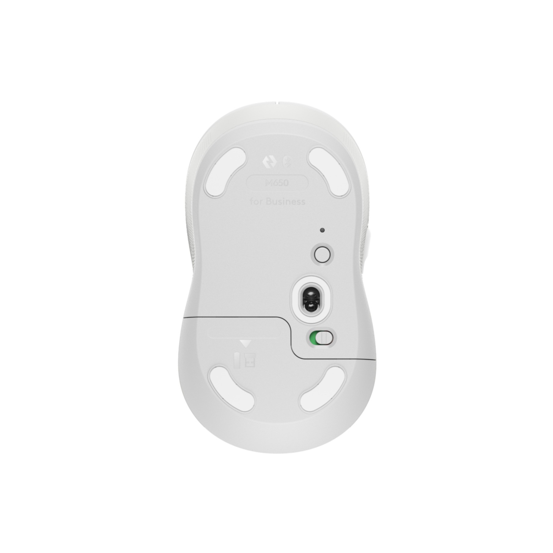 Mouse Logitech Signature M650 Business Bluetooth - weiß (910-006275)