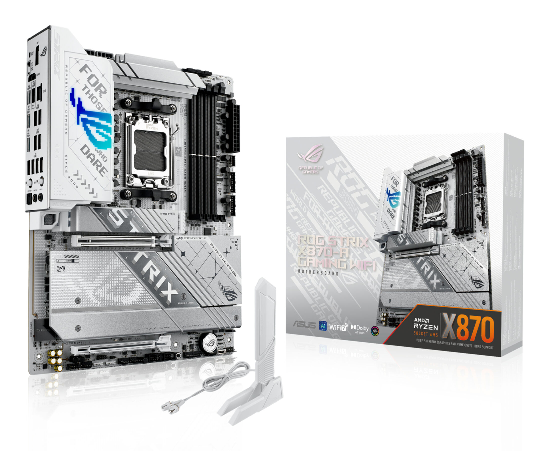 ASUS ROG STRIX X870-A Gaming WIFI (AM5) (D) ASUS ROG STRIX X870-A Gaming WIFI (AM5) (D)
