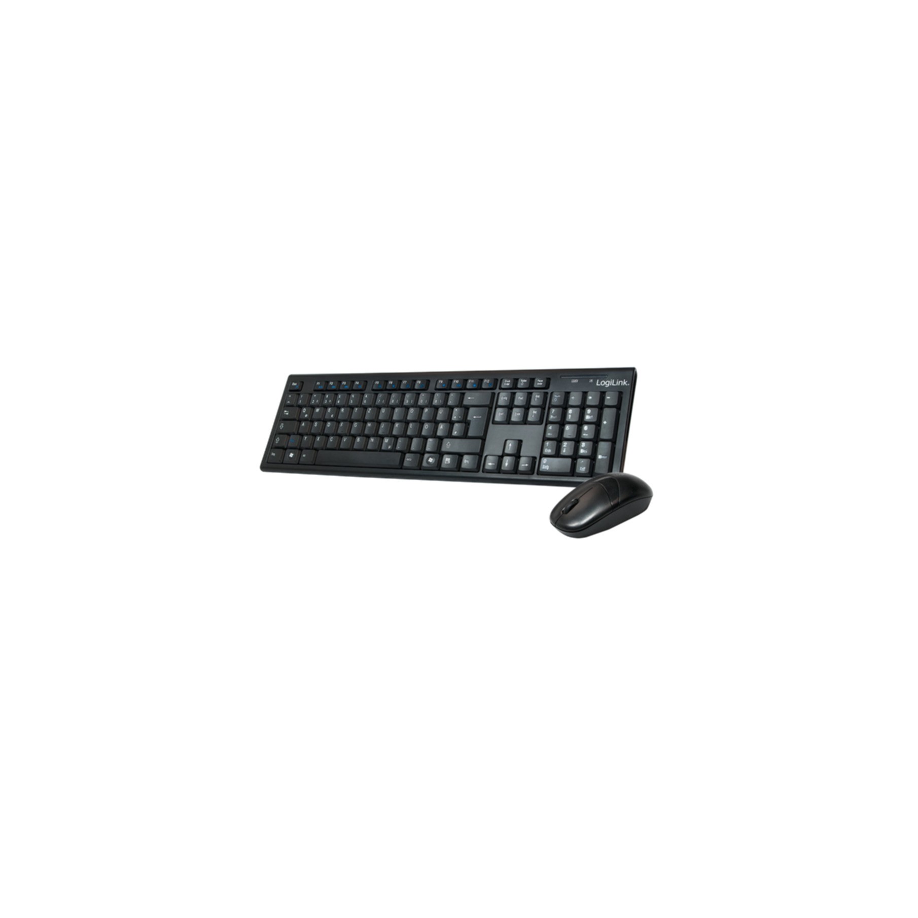 Keyboard & Mouse LogiLink Wireless black (ID0104)