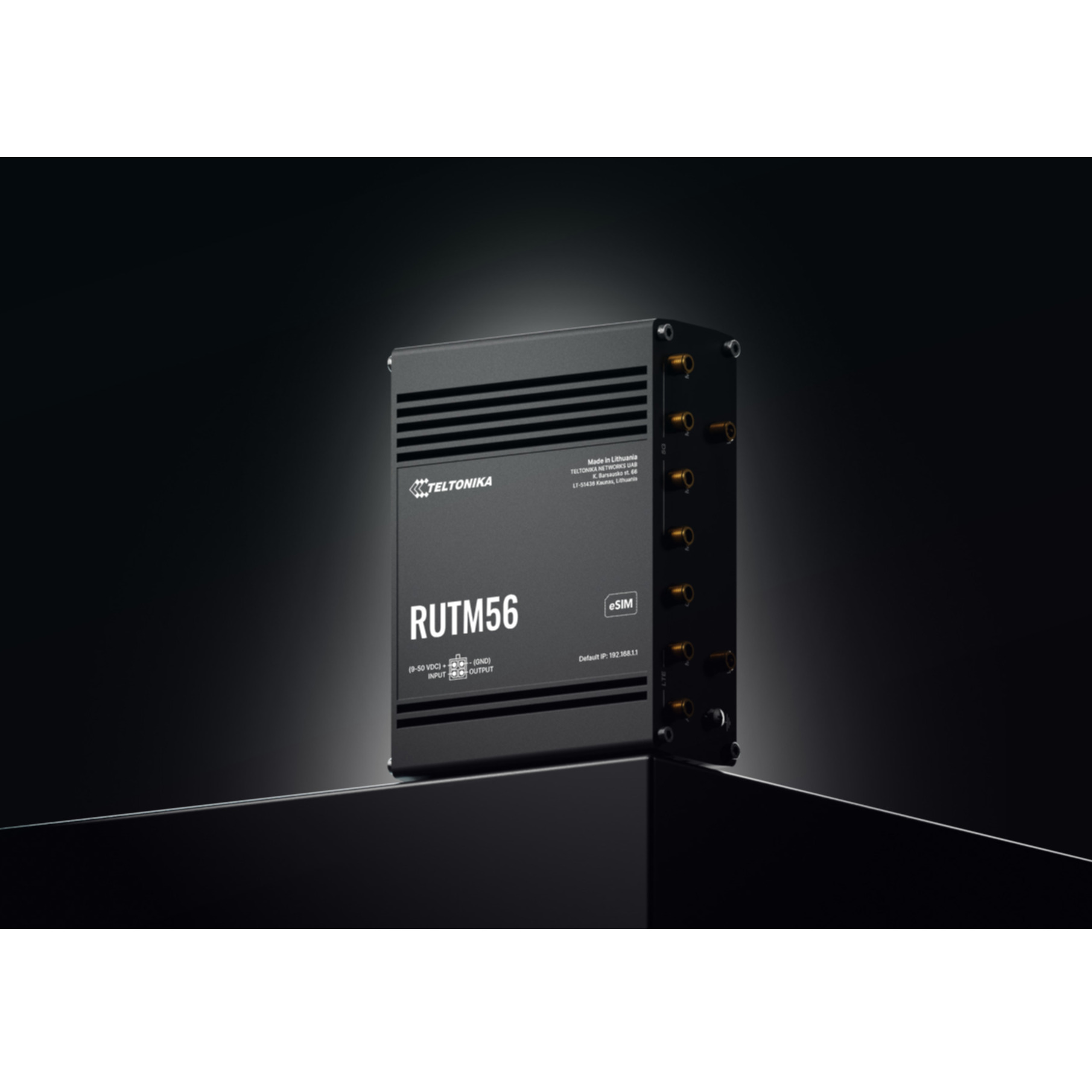 Teltonika RUTM56 Dual-Modem-Router 5G eSIM Teltonika RUTM56 Dual-Modem-Router 5G eSIM