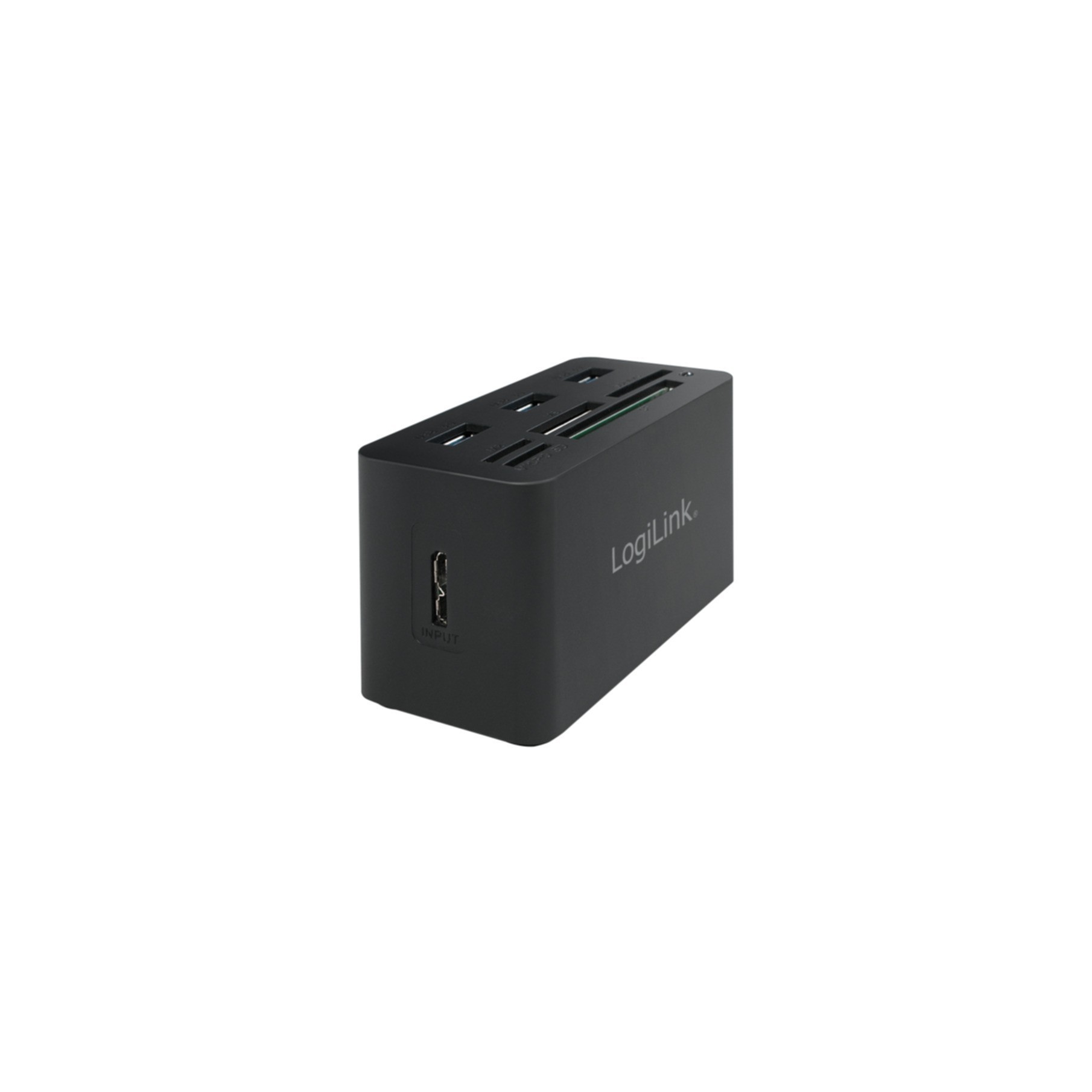 LogiLink USB 3.0-Hub mit AIO-Kartenleser - CR0042 LogiLink USB 3.0-Hub mit AIO-Kartenleser - CR0042