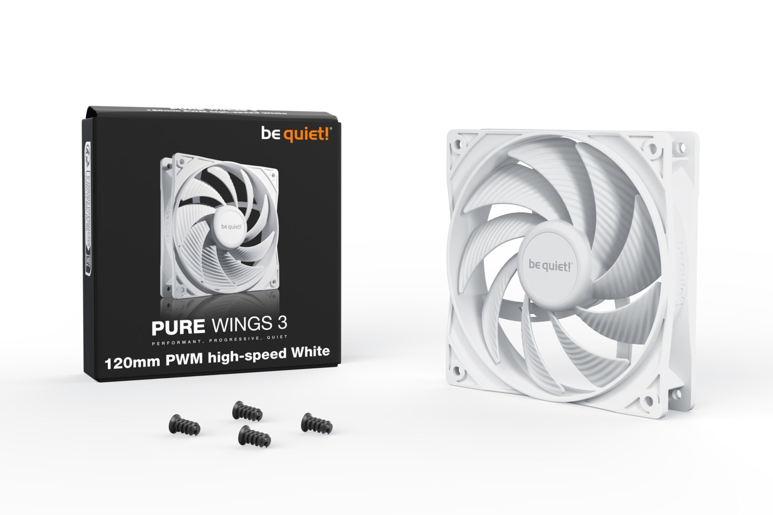PC- Gehäuselüfter Be Quiet Pure Wings 3 high-speed 120mm PWM white BL111 PC- Gehäuselüfter Be Quiet Pure Wings 3 high-speed 120mm PWM white BL111