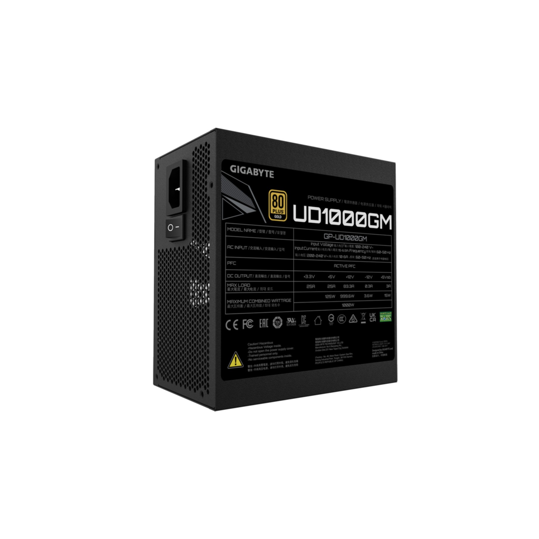 PC- Netzteil Gigabyte GP-UD1000GM PC- Netzteil Gigabyte GP-UD1000GM