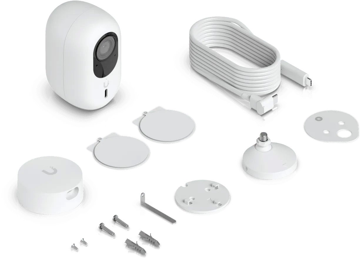 UbiQuiti Instant UVC-G6-INS-W IP-Sicherheitskamera, Innen & Außen, Kabellos (1 Jahr Garantie)