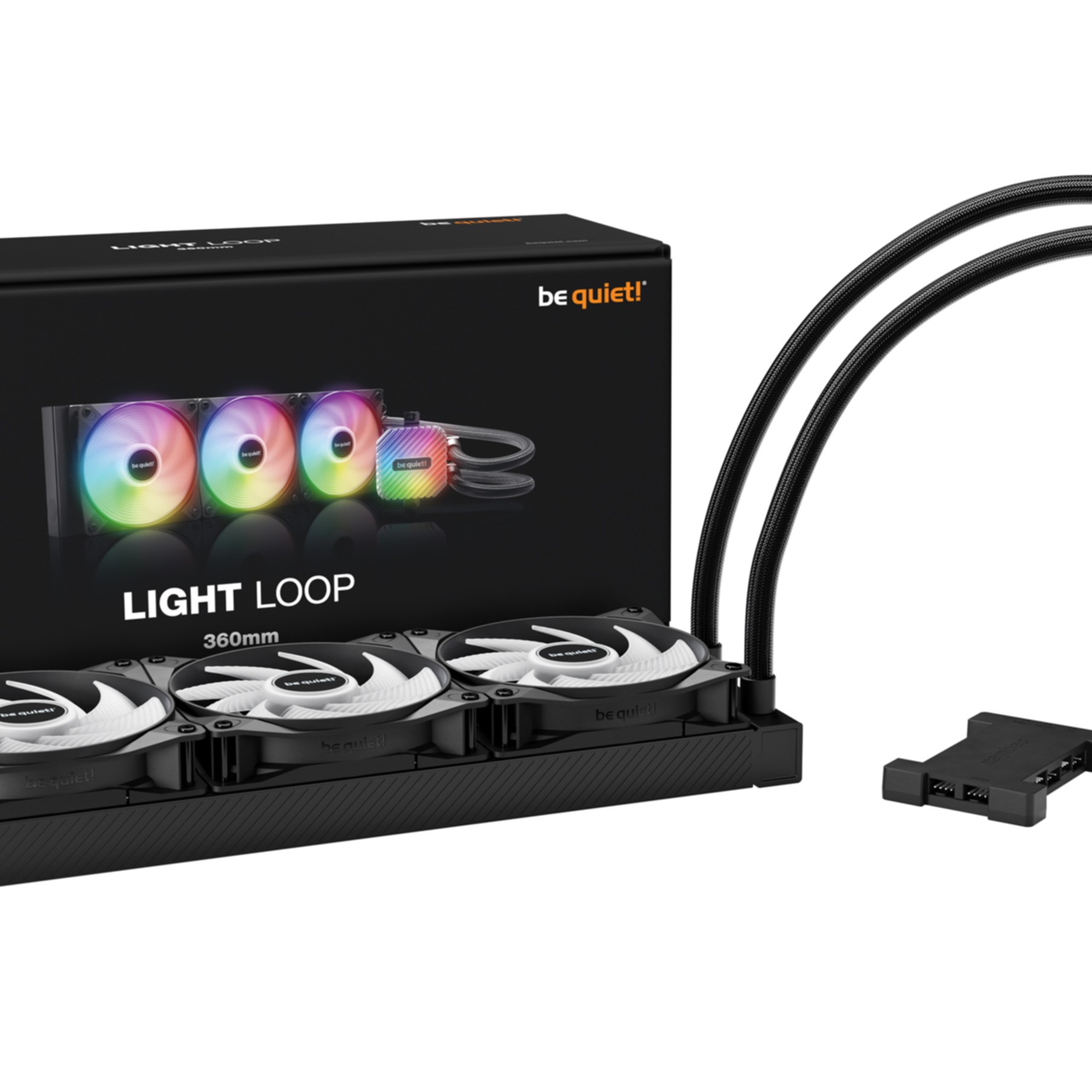 Cooler Be Quiet! Light Loop - Prozessor - Wasserkühlung - 360mm (BW022) Cooler Be Quiet! Light Loop - Prozessor - Wasserkühlung - 360mm (BW022)
