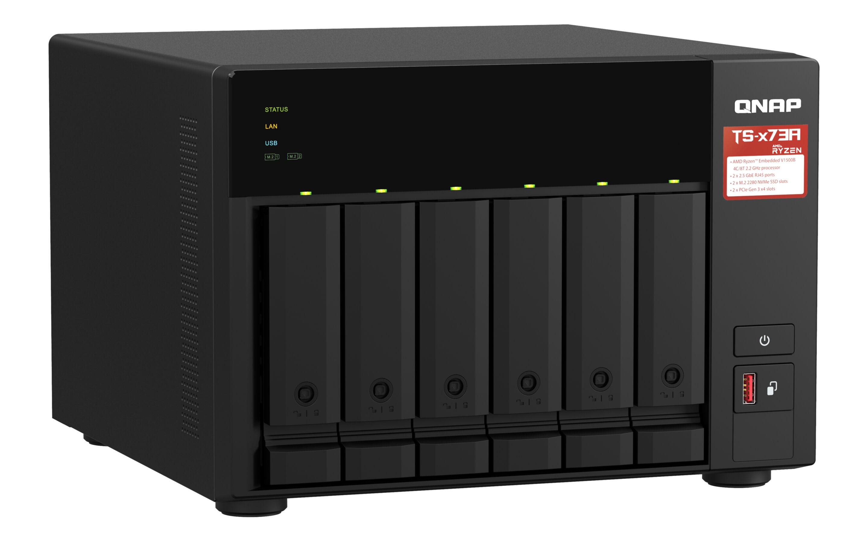 NAS Server QNAP TS-673A-SW5T