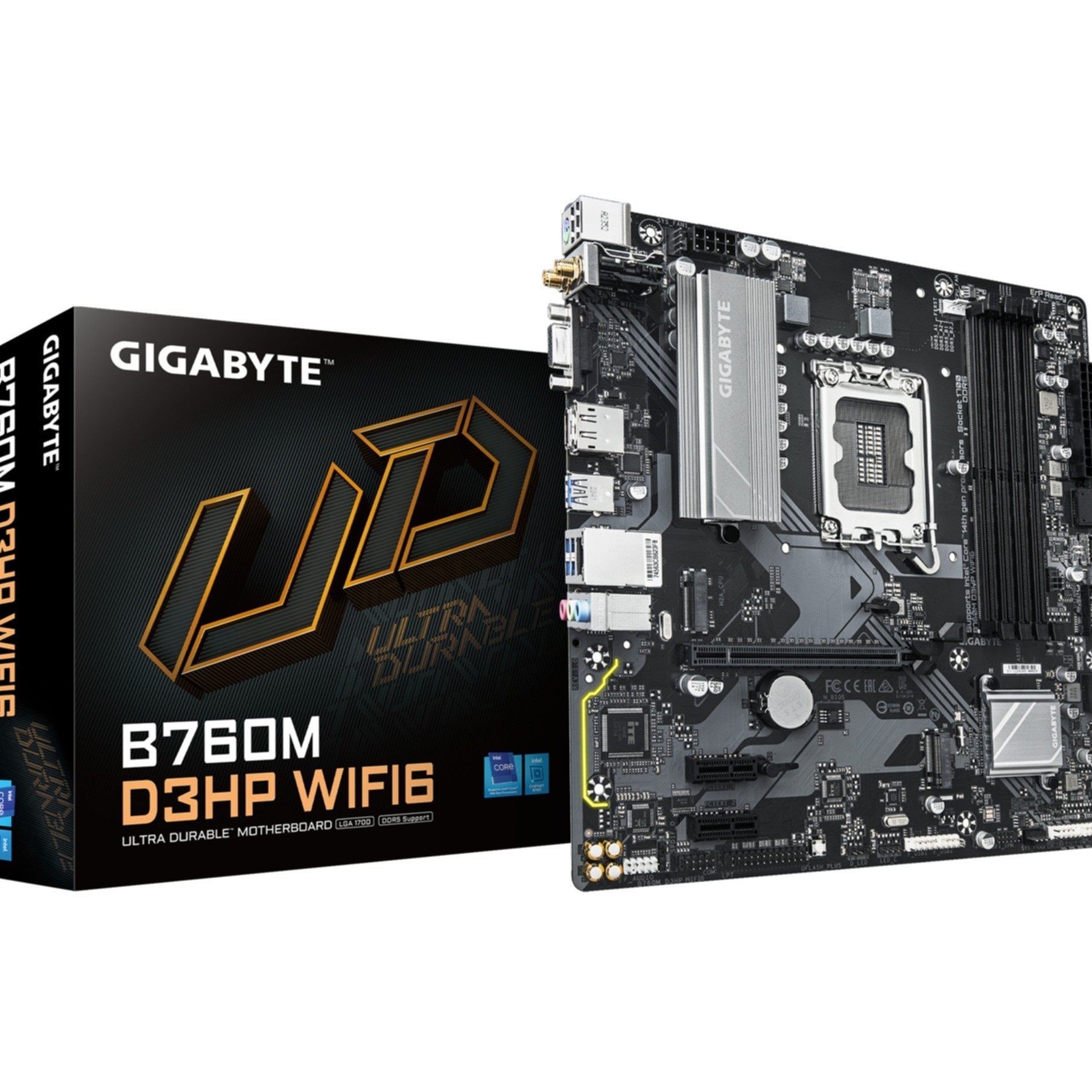 Gigabyte GA-B760M D3HP WIFI6 (1700) (D) Gigabyte GA-B760M D3HP WIFI6 (1700) (D)
