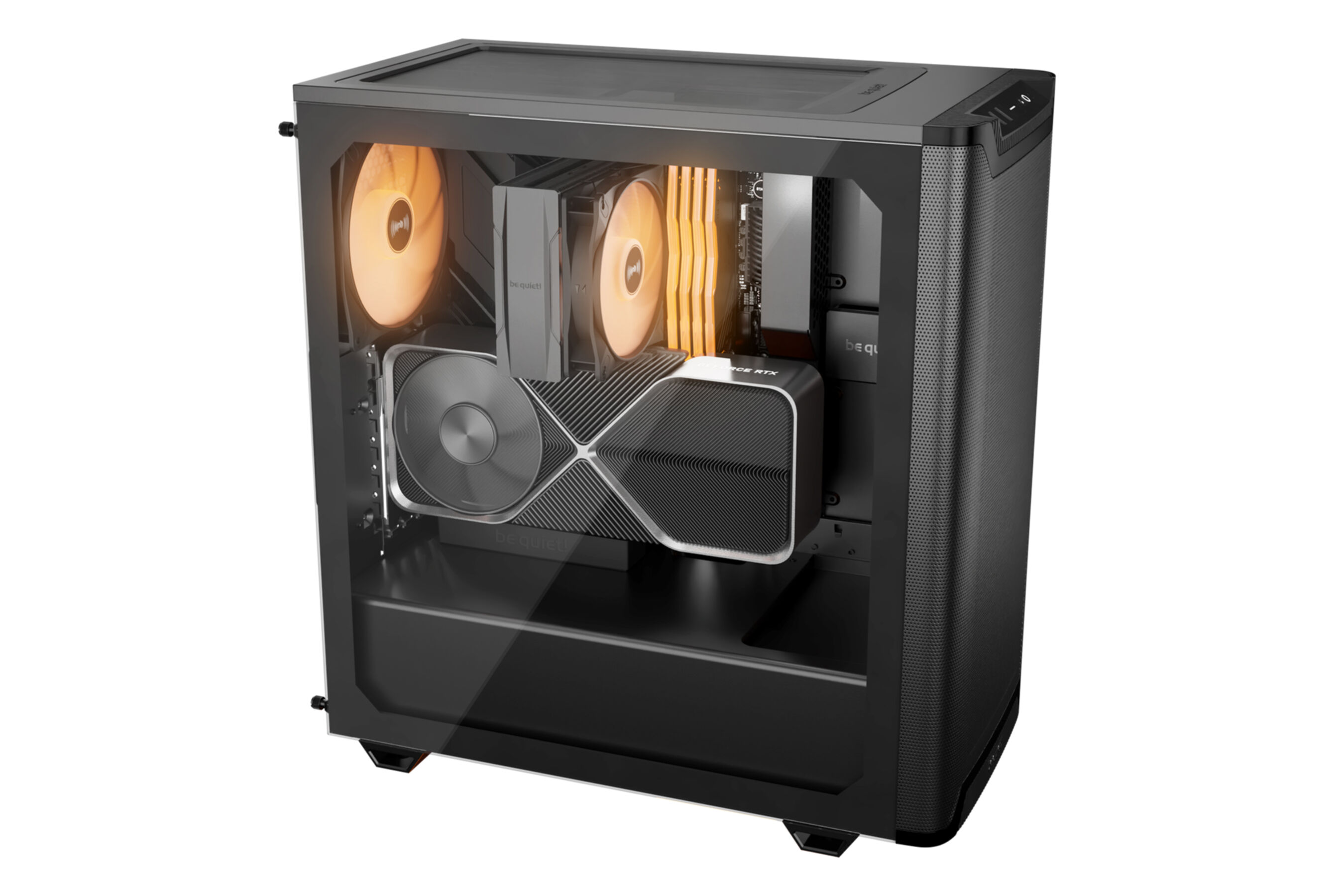 PC- Gehäuse BeQuiet Pure Base 501 DX black PC- Gehäuse BeQuiet Pure Base 501 DX black