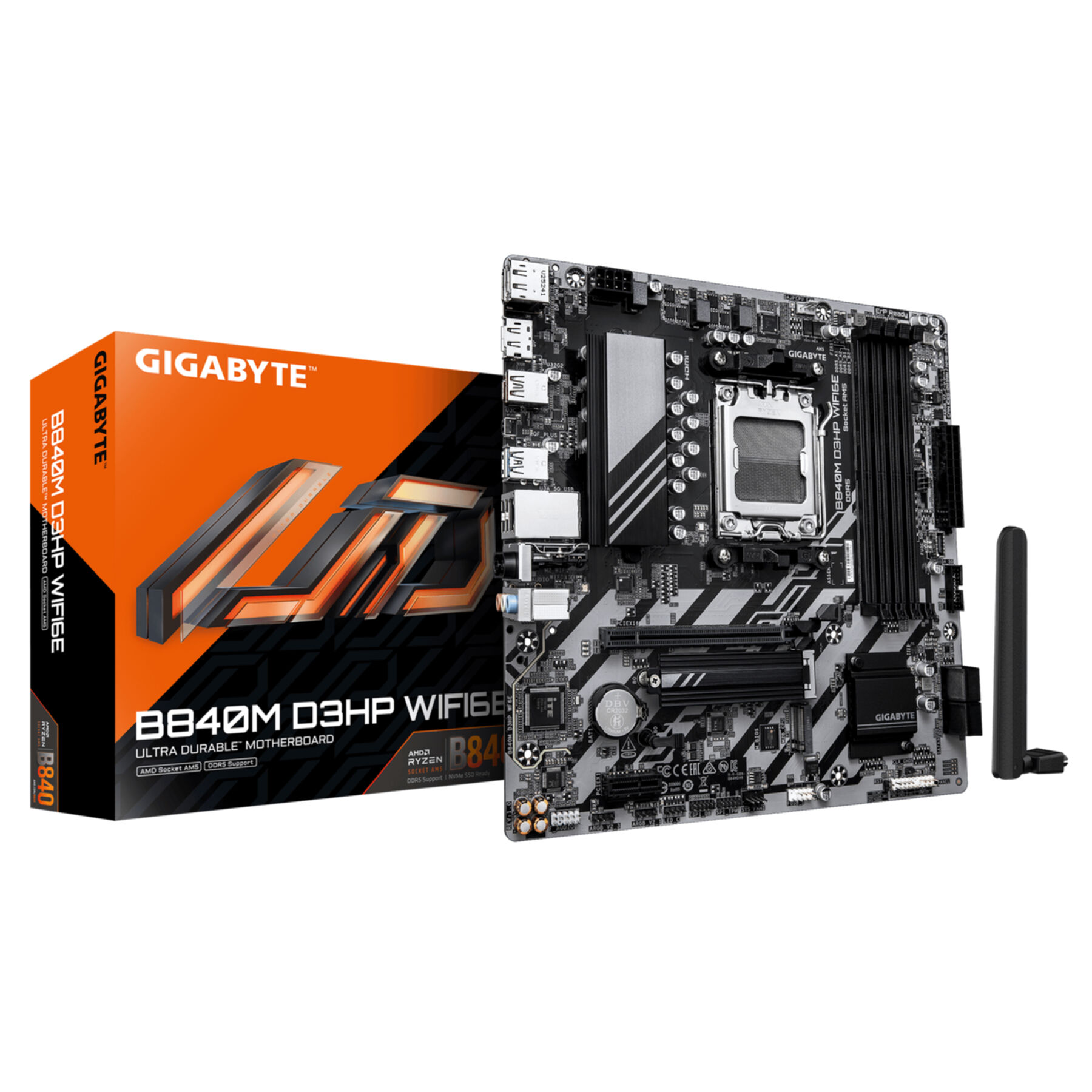 Gigabyte GA-B840M D3HP WF6E (AM5) (D) Gigabyte GA-B840M D3HP WF6E (AM5) (D)