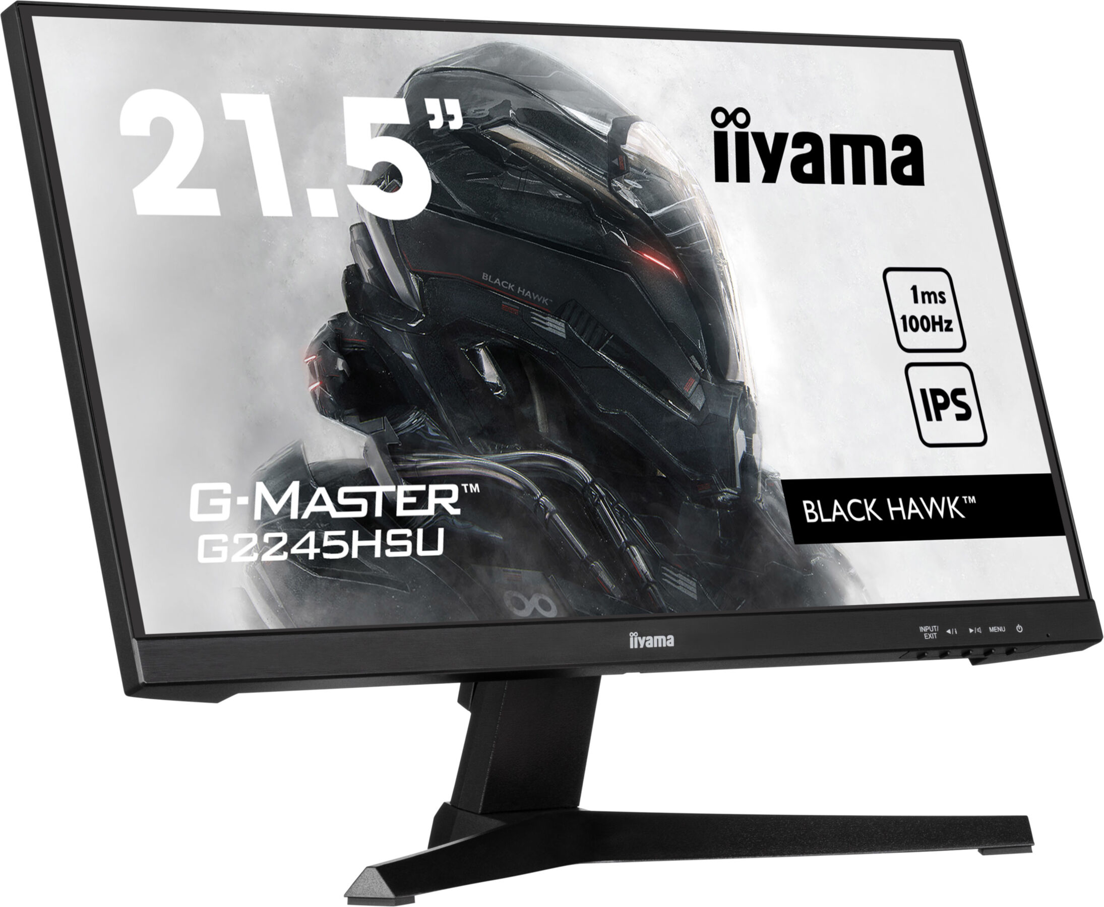 TFT Iiyama G-Master G2245HSU-B2 55,90cm (22")LED,HDMI,DisplayPort,SP [B-Ware]