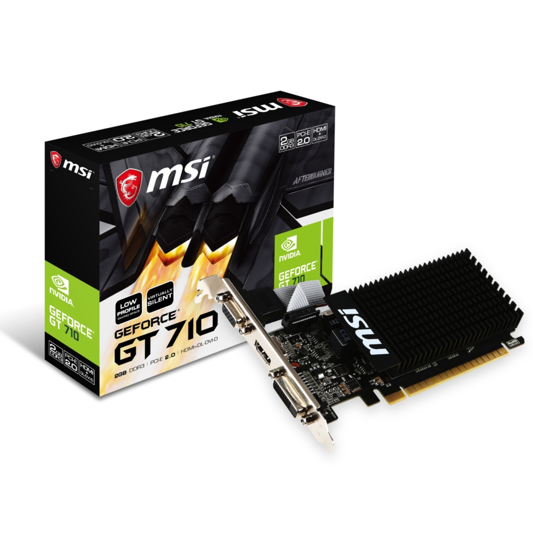 VGA MSI GeForce® GT 710 2GB 2GD3H LP VGA MSI GeForce® GT 710 2GB 2GD3H LP