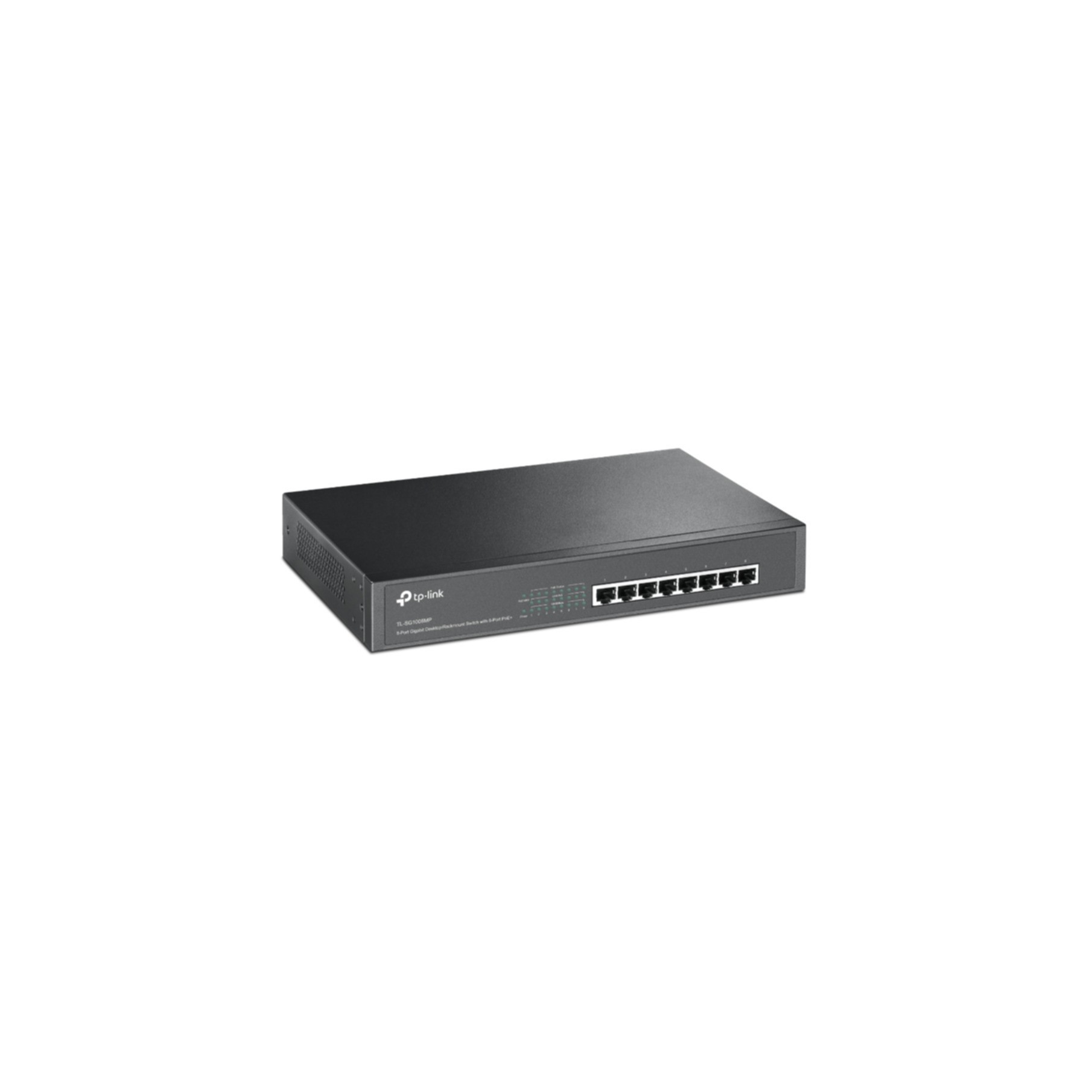 TP-Link Switch Gigabit 8-port 10/100/1000M TL-SG1008MP TP-Link Switch Gigabit 8-port 10/100/1000M TL-SG1008MP