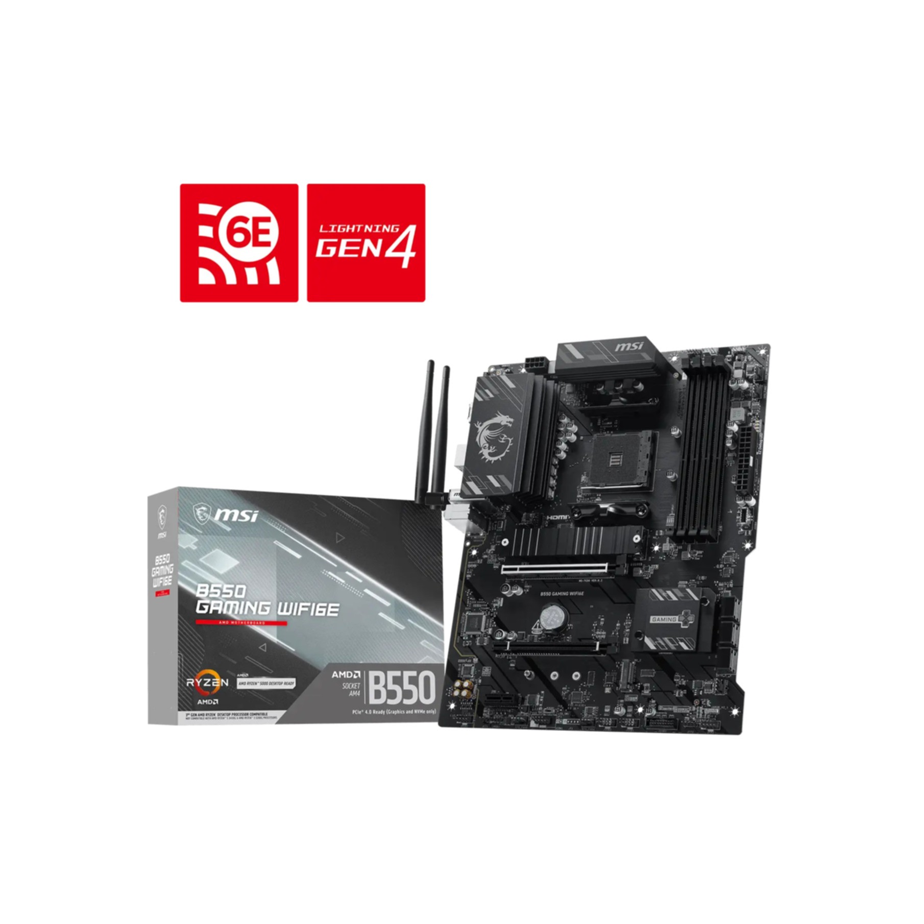MSI B550 Gaming WIFI6E (AM4) (D)