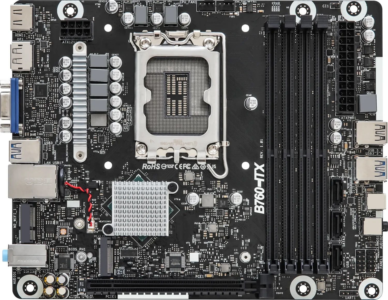 ASROCK DeskMeet B760 Series - Barebone - Kompakt PC ASROCK DeskMeet B760 Series - Barebone - Kompakt PC