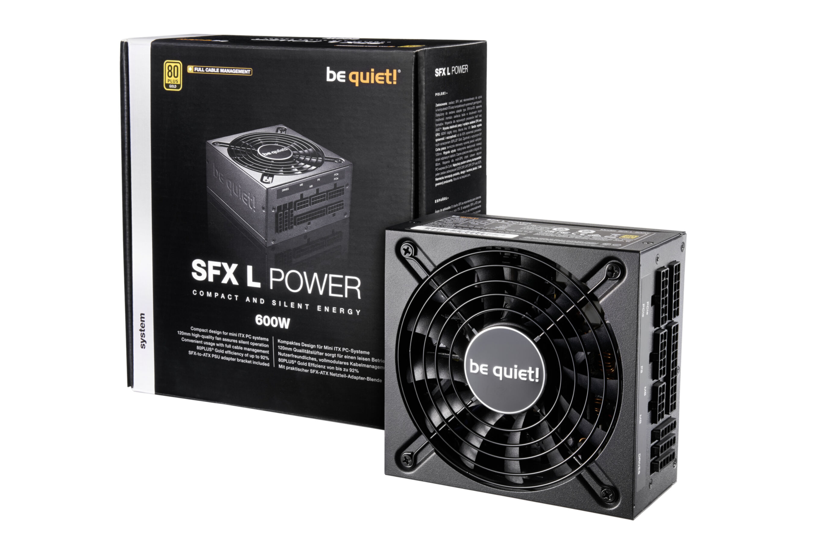 PC- Netzteil Be Quiet SFX-L POWER 600W PC- Netzteil Be Quiet SFX-L POWER 600W