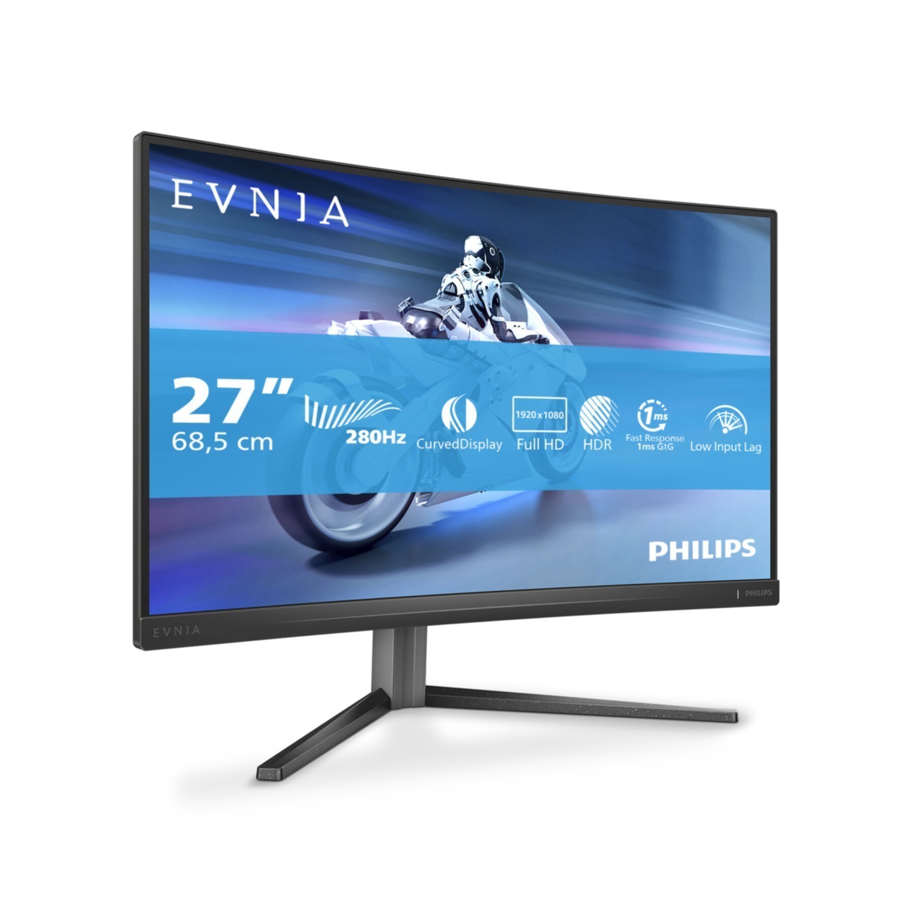 TFT Philips Evnia 5000 27M2C5200W gebogen 27M2C5200W/00 68,5cm (27")2xHDMI,DisplayPort TFT Philips Evnia 5000 27M2C5200W gebogen 27M2C5200W/00 68,5cm (27")2xHDMI,DisplayPort