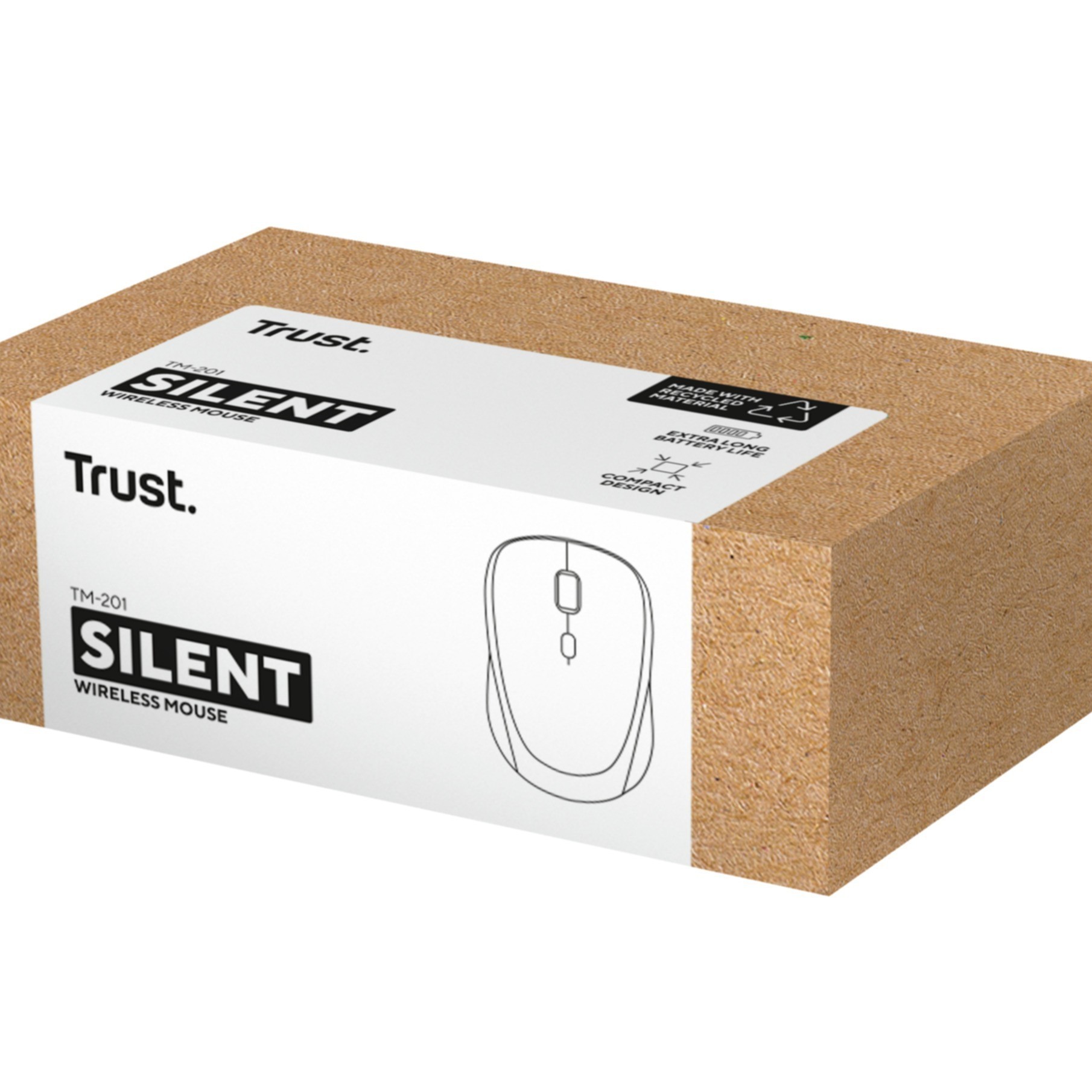 Mouse Trust TM-201 wireless black (24706) Mouse Trust TM-201 wireless black (24706)