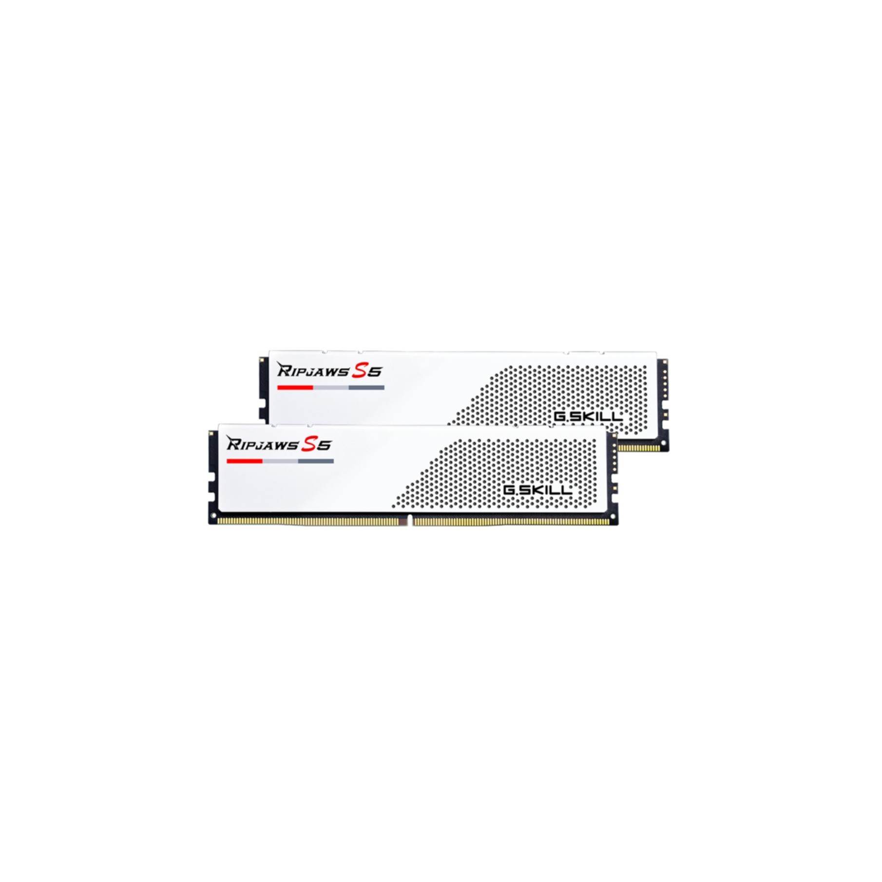 DDR5 32GB KIT 2x16GB PC 6000 G.Skill Ripjaws S5 F5-6000J3040F16GX2-RS5W DDR5 32GB KIT 2x16GB PC 6000 G.Skill Ripjaws S5 F5-6000J3040F16GX2-RS5W