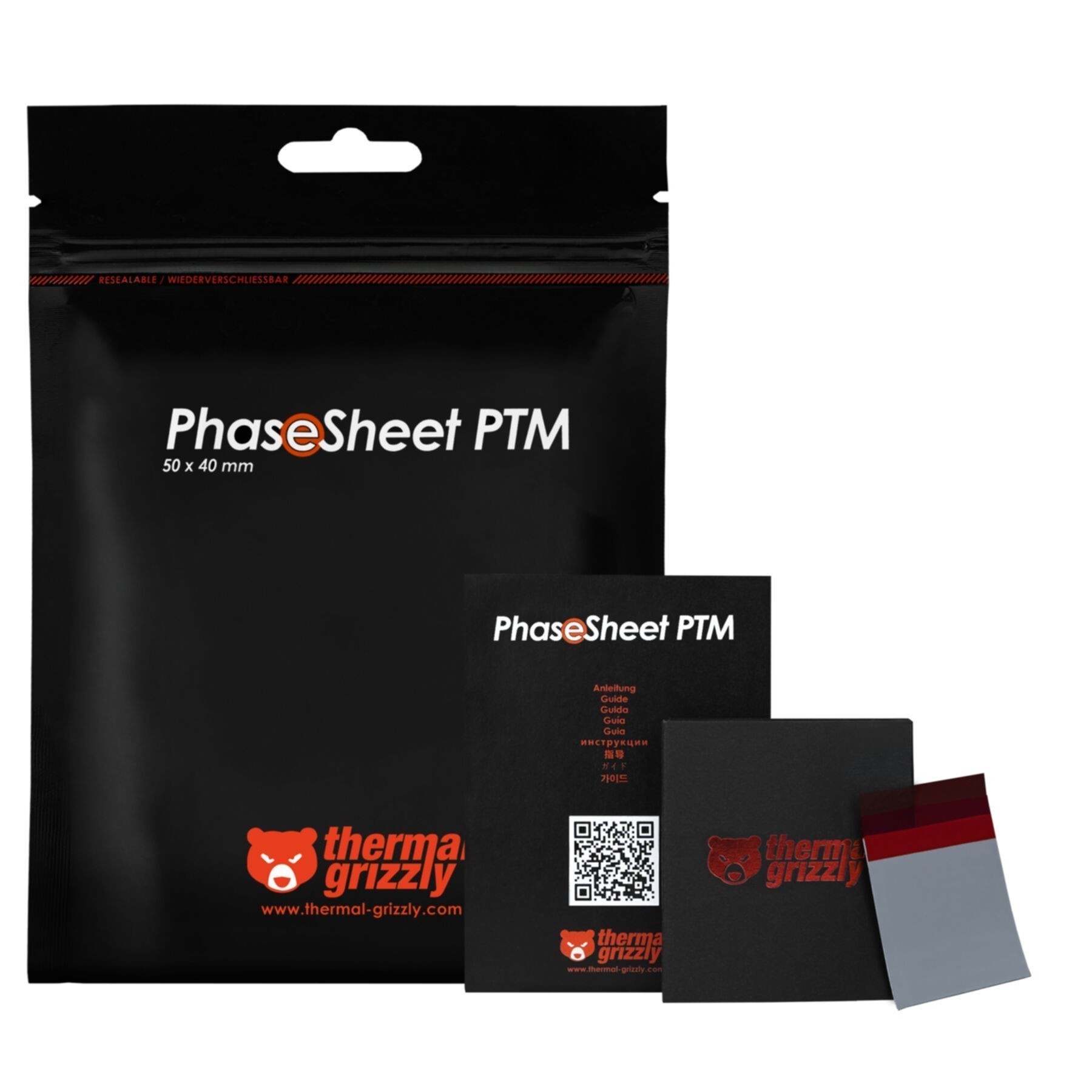 Cooler Wärmeleitpaste Thermal Grizzly Thermo Pad TG-PS-50-40 Cooler Wärmeleitpaste Thermal Grizzly Thermo Pad TG-PS-50-40
