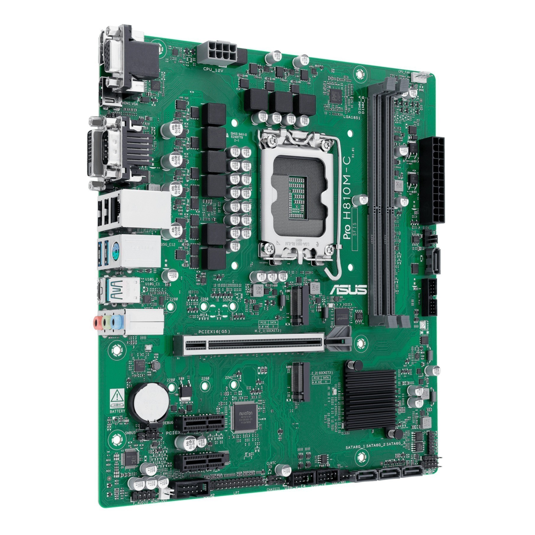 ASUS PRO H810M-C CSM (1851) (D) ASUS PRO H810M-C CSM (1851) (D)