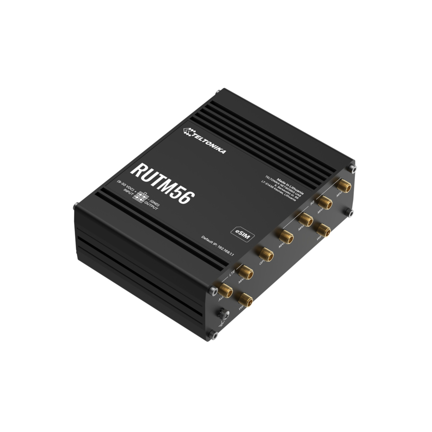 Teltonika RUTM56 Dual-Modem-Router 5G eSIM Teltonika RUTM56 Dual-Modem-Router 5G eSIM