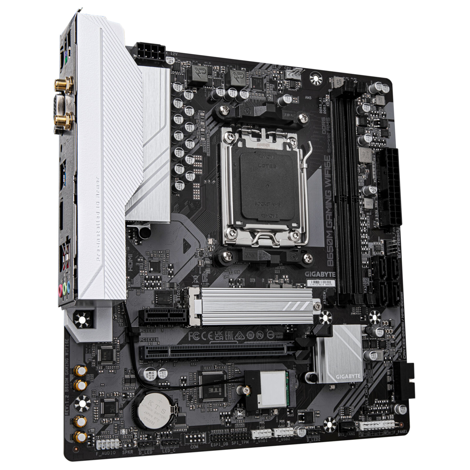 Gigabyte GA-B650M Gaming WIFI6E (AM5) (D) Gigabyte GA-B650M Gaming WIFI6E (AM5) (D)