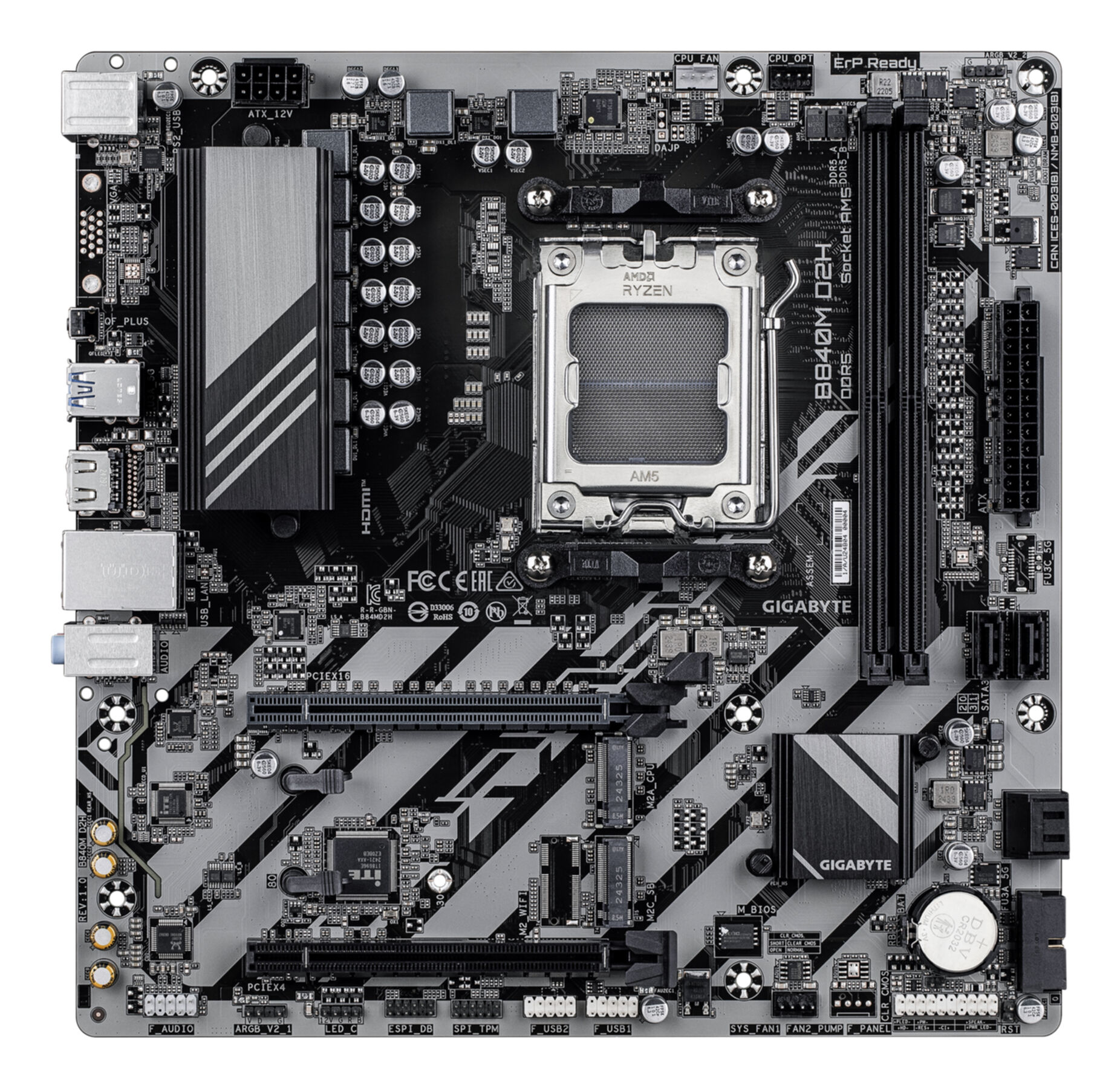 Gigabyte GA-B840M D2H (AM5) (D) Gigabyte GA-B840M D2H (AM5) (D)