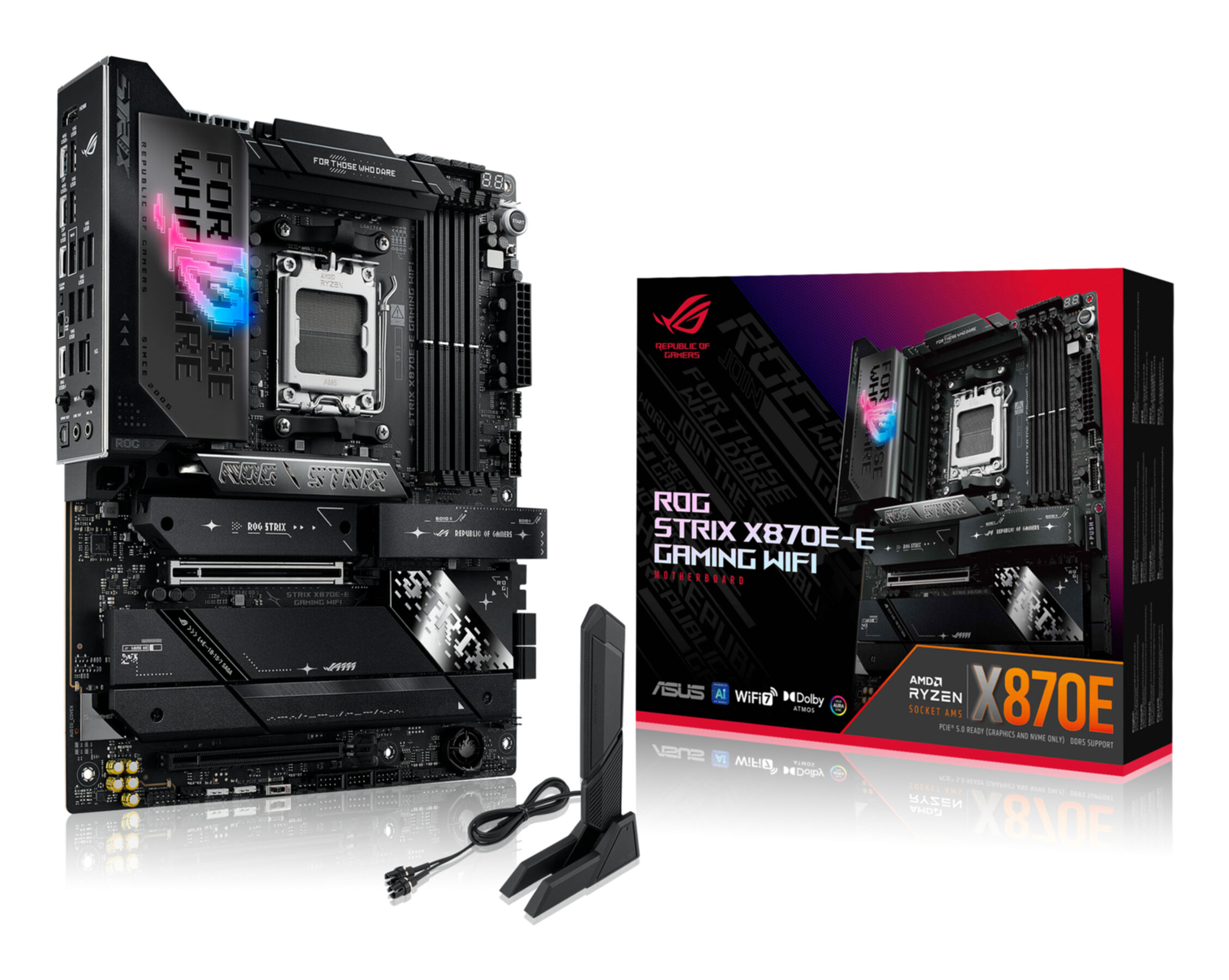 ASUS ROG STRIX X870E-E Gaming WIFI (AM5) (D) ASUS ROG STRIX X870E-E Gaming WIFI (AM5) (D)