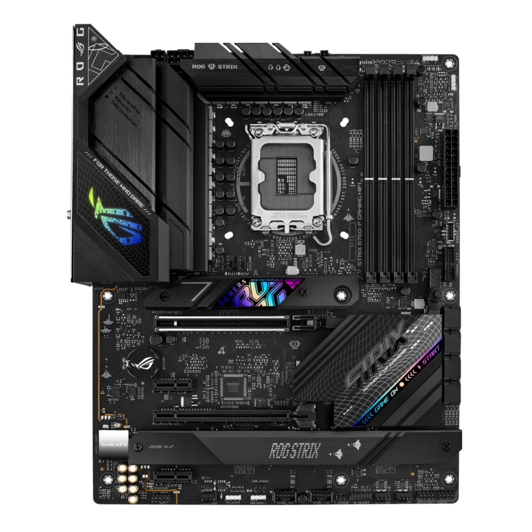 ASUS ROG STRIX B760-F Gaming (WIFI) (1700) (D) ASUS ROG STRIX B760-F Gaming (WIFI) (1700) (D)