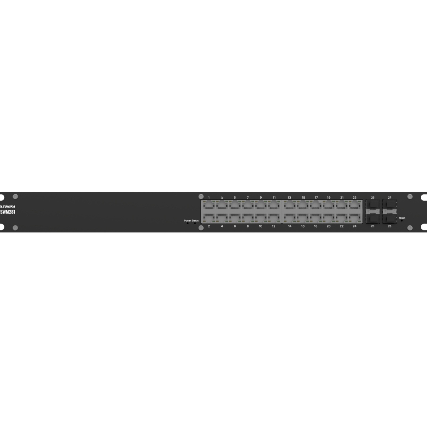 Teltonika SWM281 24-port Switch 24x10/100/1000 Teltonika SWM281 24-port Switch 24x10/100/1000