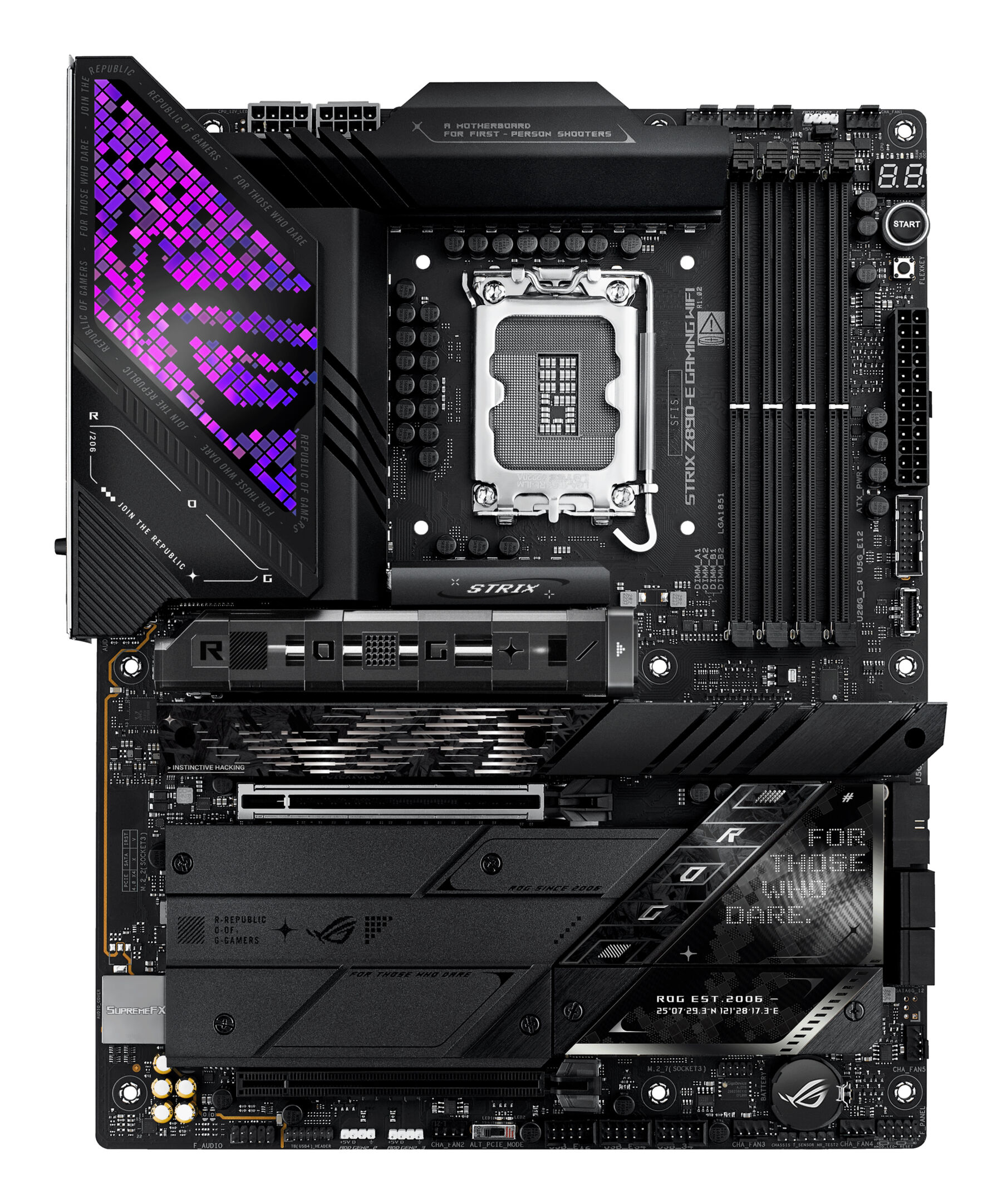 ASUS ROG STRIX Z890-E GAMING WIFI (1851) (D) ASUS ROG STRIX Z890-E GAMING WIFI (1851) (D)