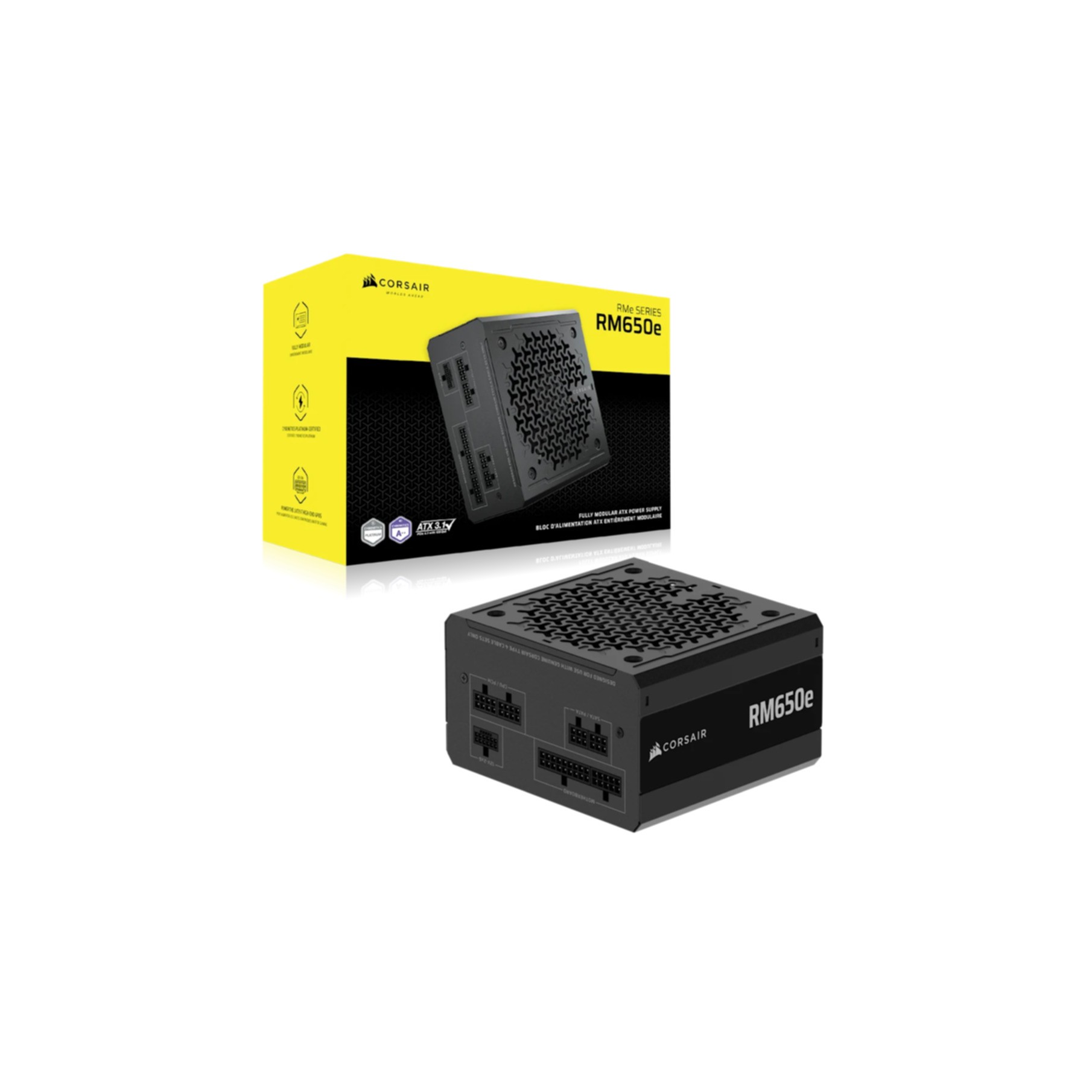 PC- Netzteil Corsair RM650e 80 PLUS Gold ATX3.1 (CP-9020302-EU) PC- Netzteil Corsair RM650e 80 PLUS Gold ATX3.1 (CP-9020302-EU)