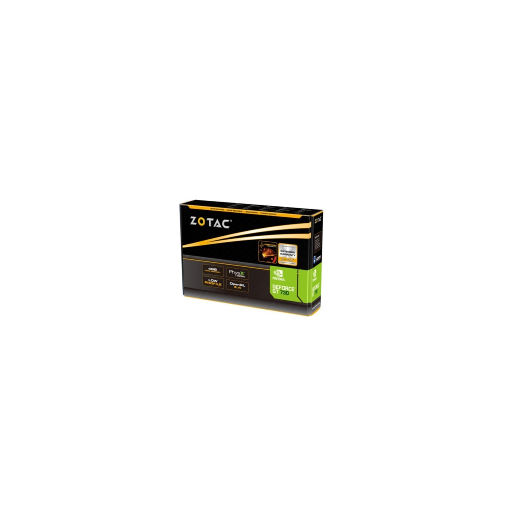 VGA ZOTAC GeForce® GT730 4GB ZONE Edition VGA ZOTAC GeForce® GT730 4GB ZONE Edition