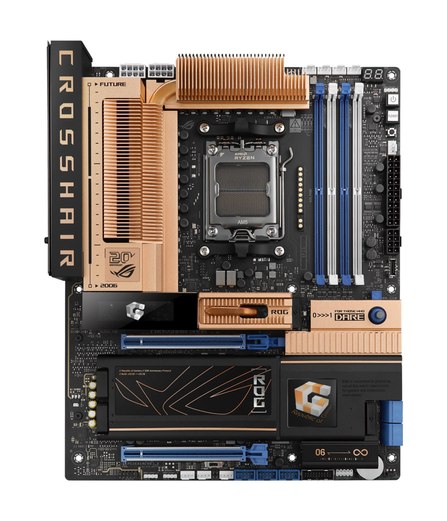 ASUS ROG CROSSHAIR 2006 (X870) (AM5) (D) ASUS ROG CROSSHAIR 2006 (X870) (AM5) (D)
