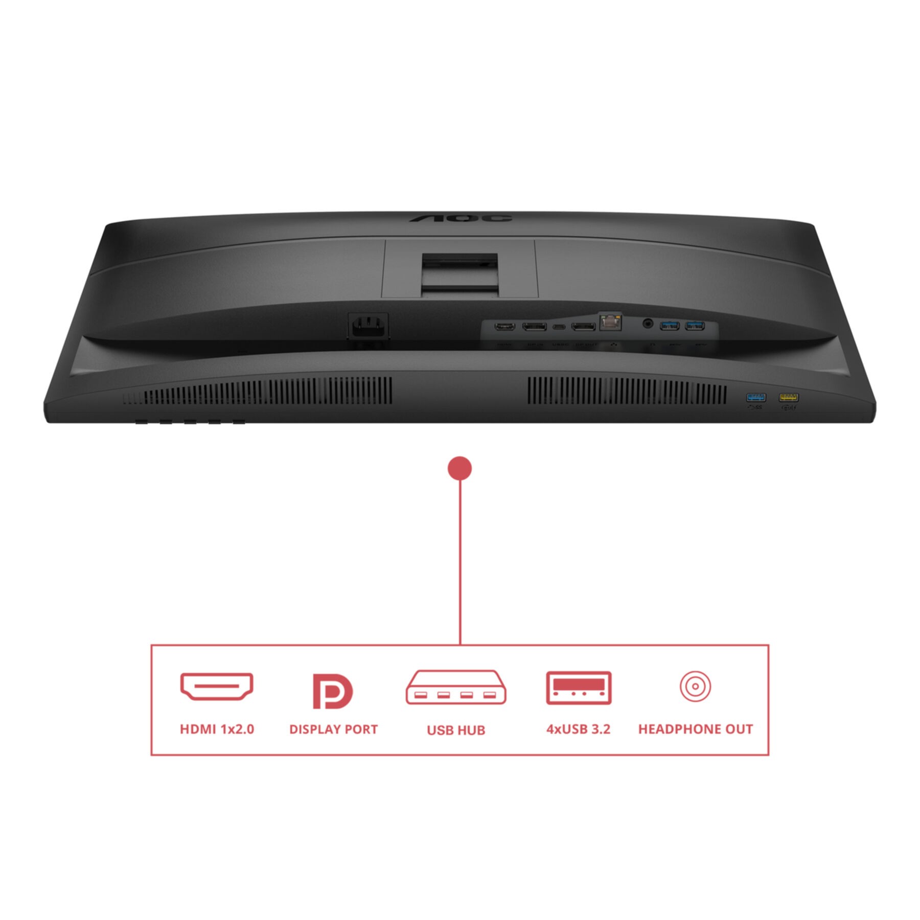 TFT AOC Q27E4CV 68.6 cm (27")HDMI,DisplayPort,USB-C,SP TFT AOC Q27E4CV 68.6 cm (27")HDMI,DisplayPort,USB-C,SP