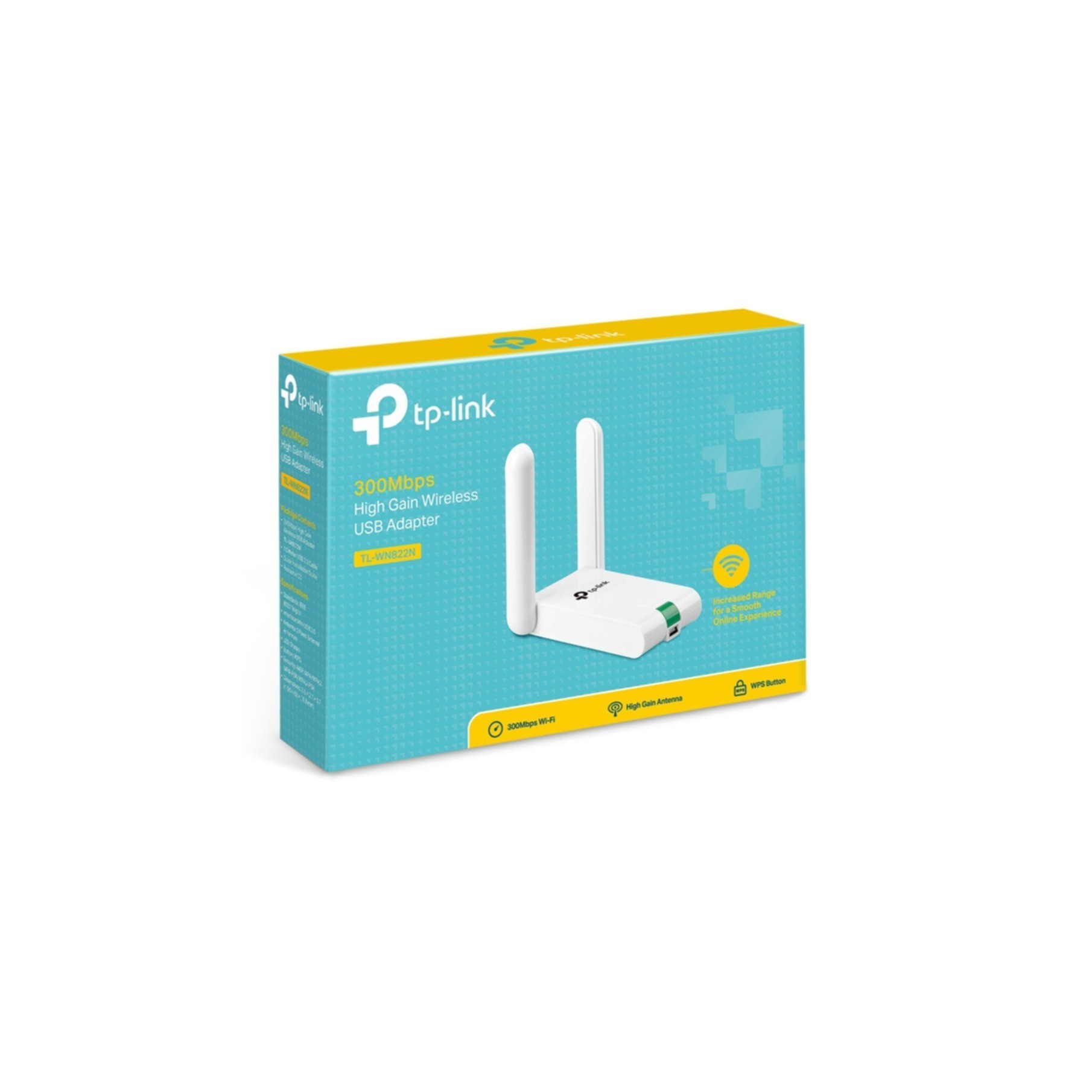 TP-Link Wireless High Gain USB TL-WN822N TP-Link Wireless High Gain USB TL-WN822N