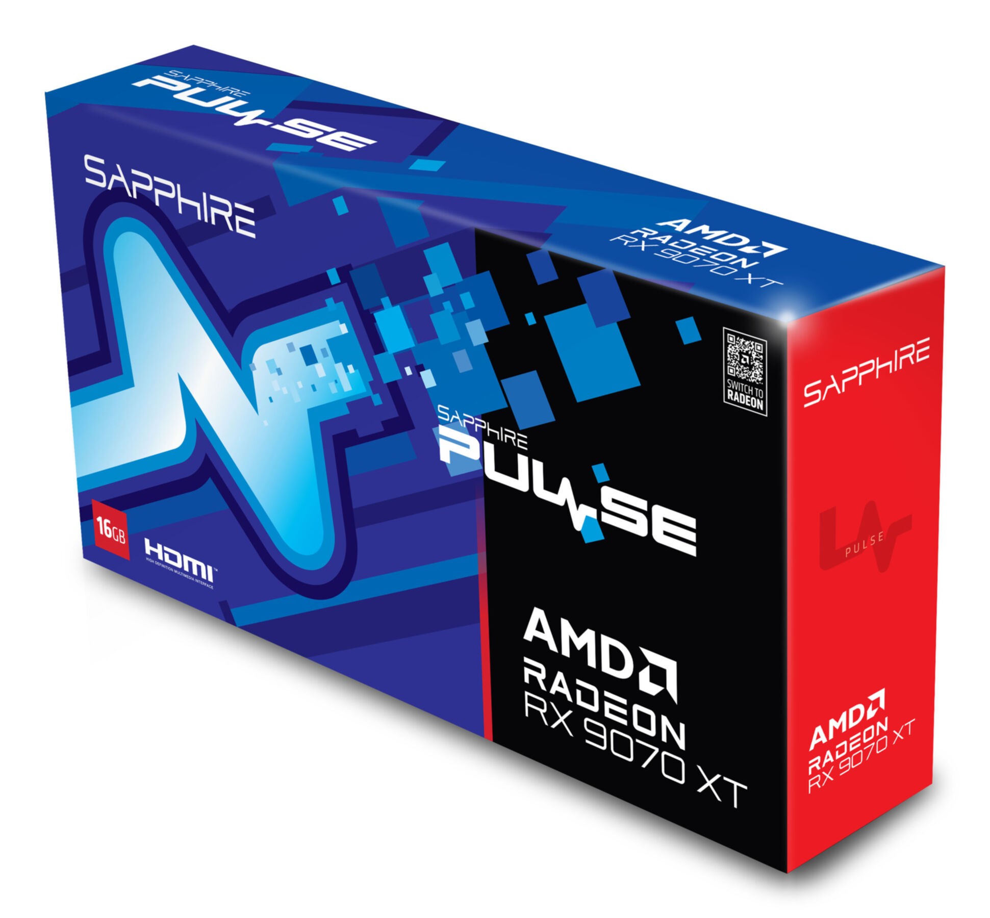 VGA SAPPHIRE PULSE Radeon RX 9070 XT 16GB Gaming (UEFI) VGA SAPPHIRE PULSE Radeon RX 9070 XT 16GB Gaming (UEFI)