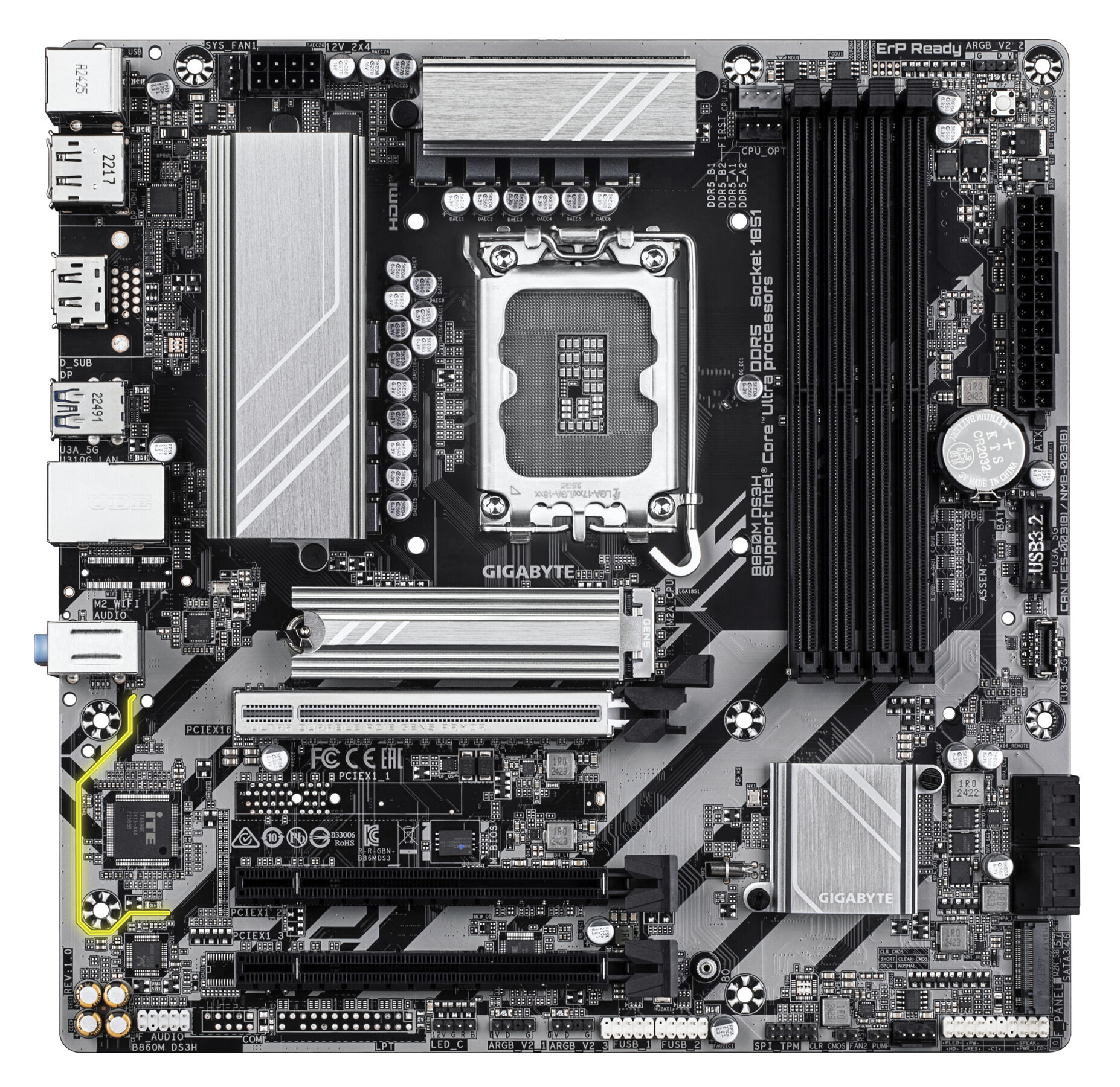 Gigabyte GA-B860M DS3H (1851) (D) Gigabyte GA-B860M DS3H (1851) (D)